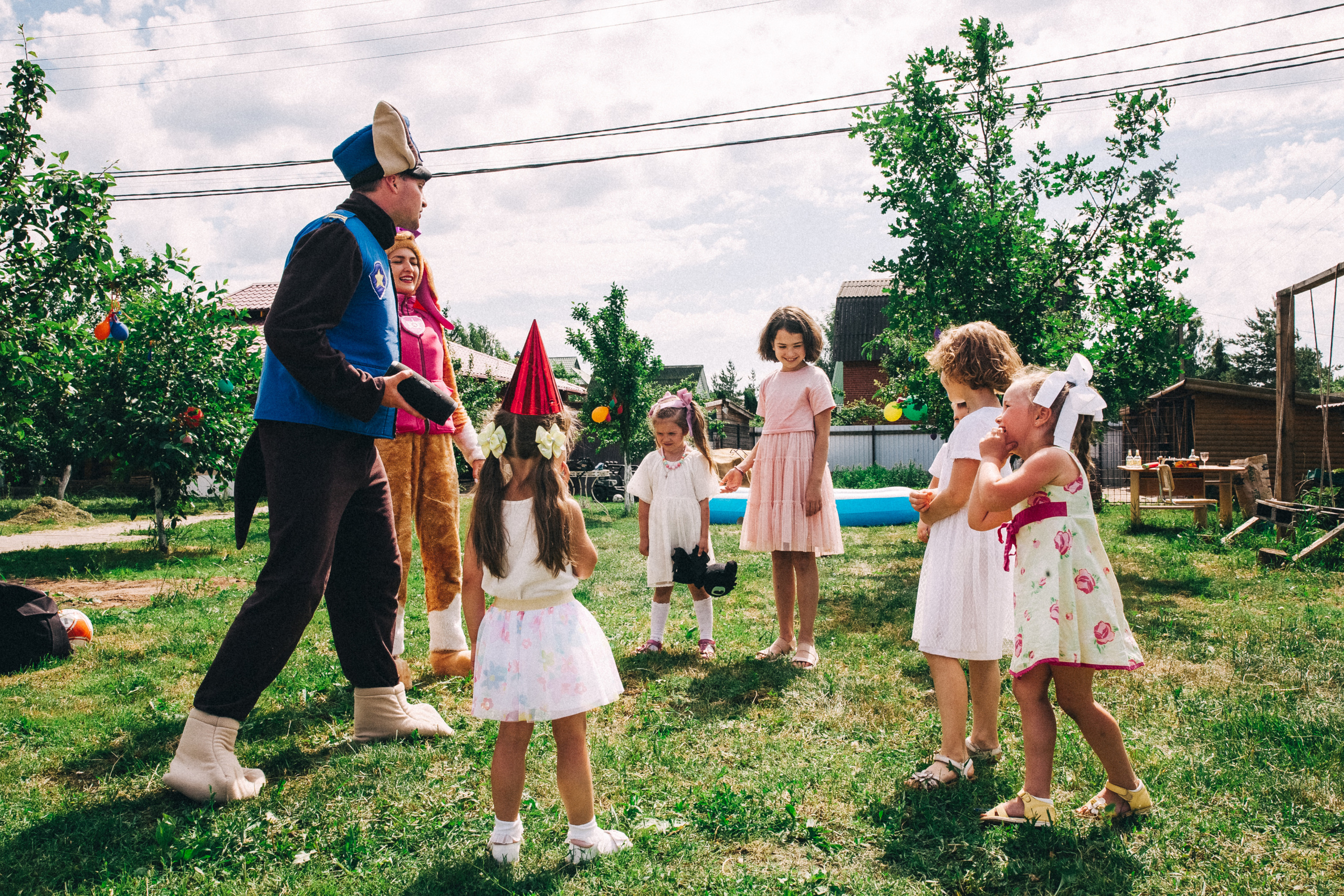 Есении 5 лет. ДР на даче. Семейный фотограф, фотограф родов, репортажей фотограф в Санкт-Петербу