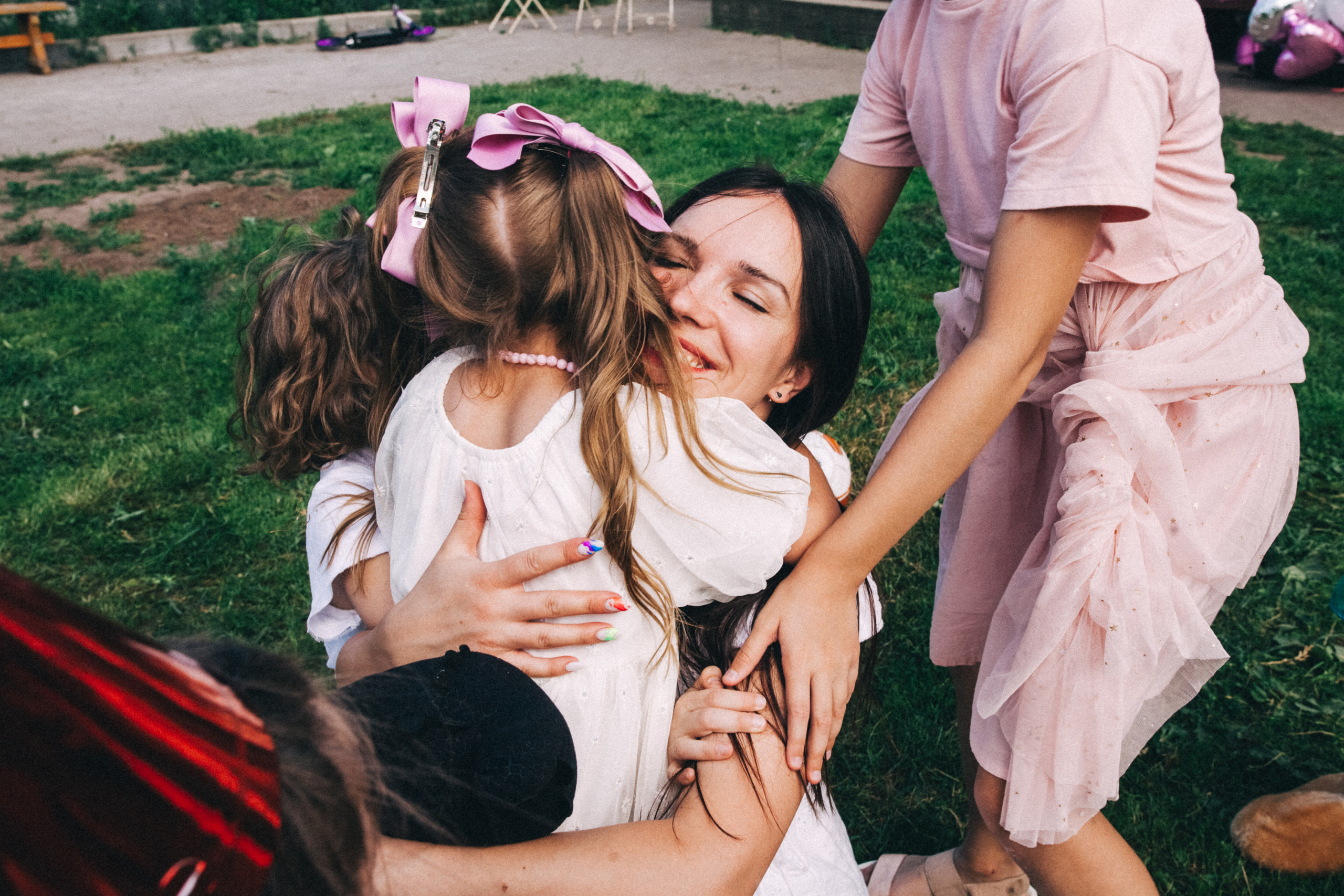 Есении 5 лет. ДР на даче. Семейный фотограф, фотограф родов, репортажей фотограф в Санкт-Петербу