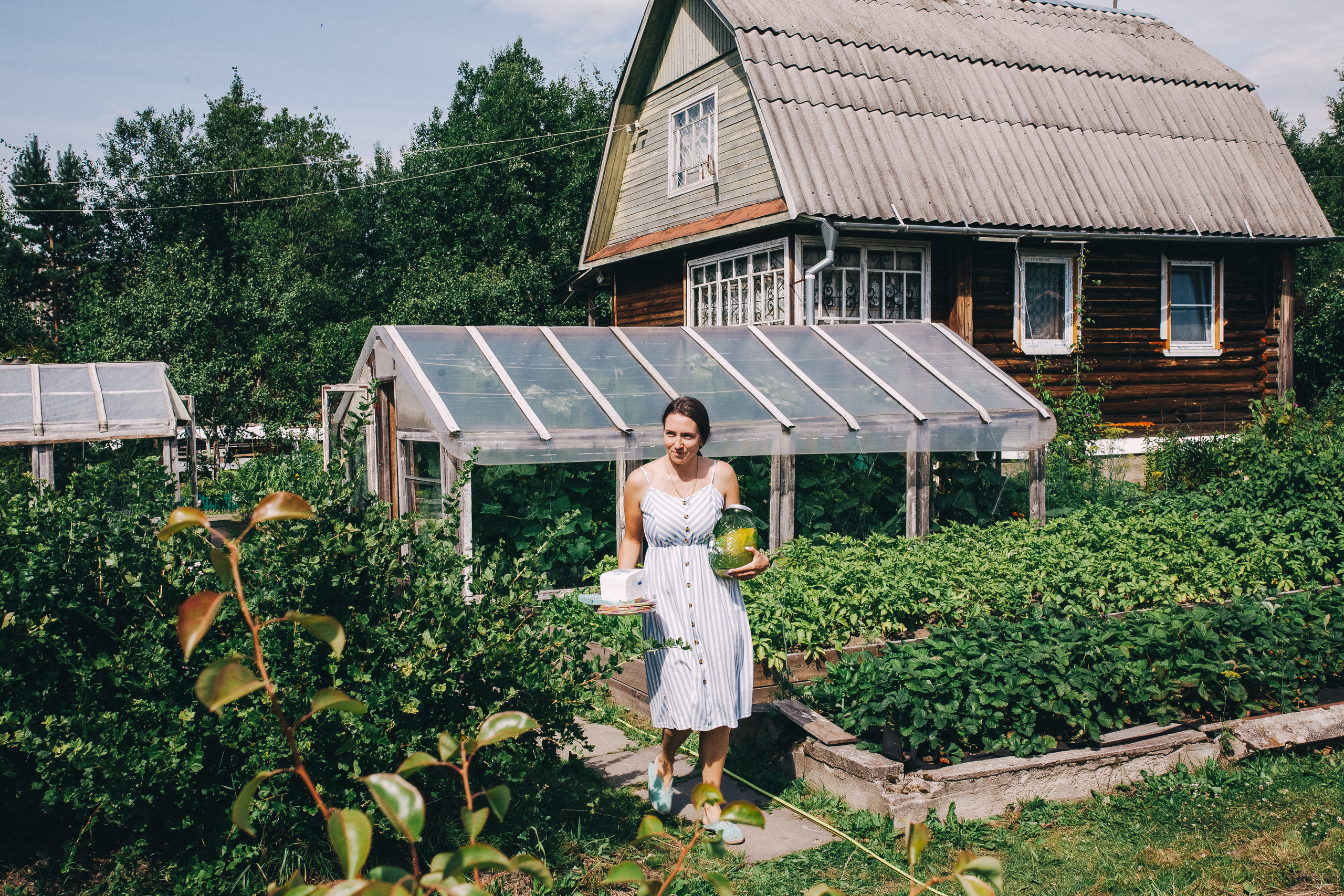 Ульяше 5 лет. Дачный деньрожденский день. Семейный фотограф, фотограф родов, репортажей фотограф в Санкт-Петербу