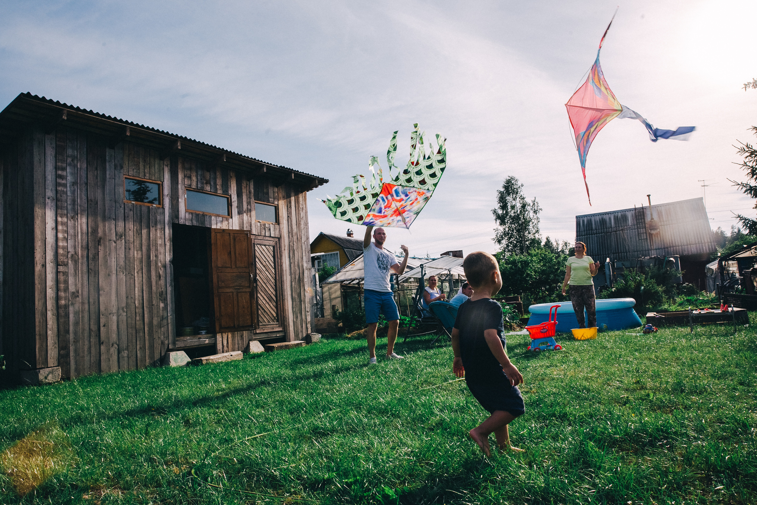 Ульяше 5 лет. Дачный деньрожденский день. Семейный фотограф, фотограф родов, репортажей фотограф в Санкт-Петербу