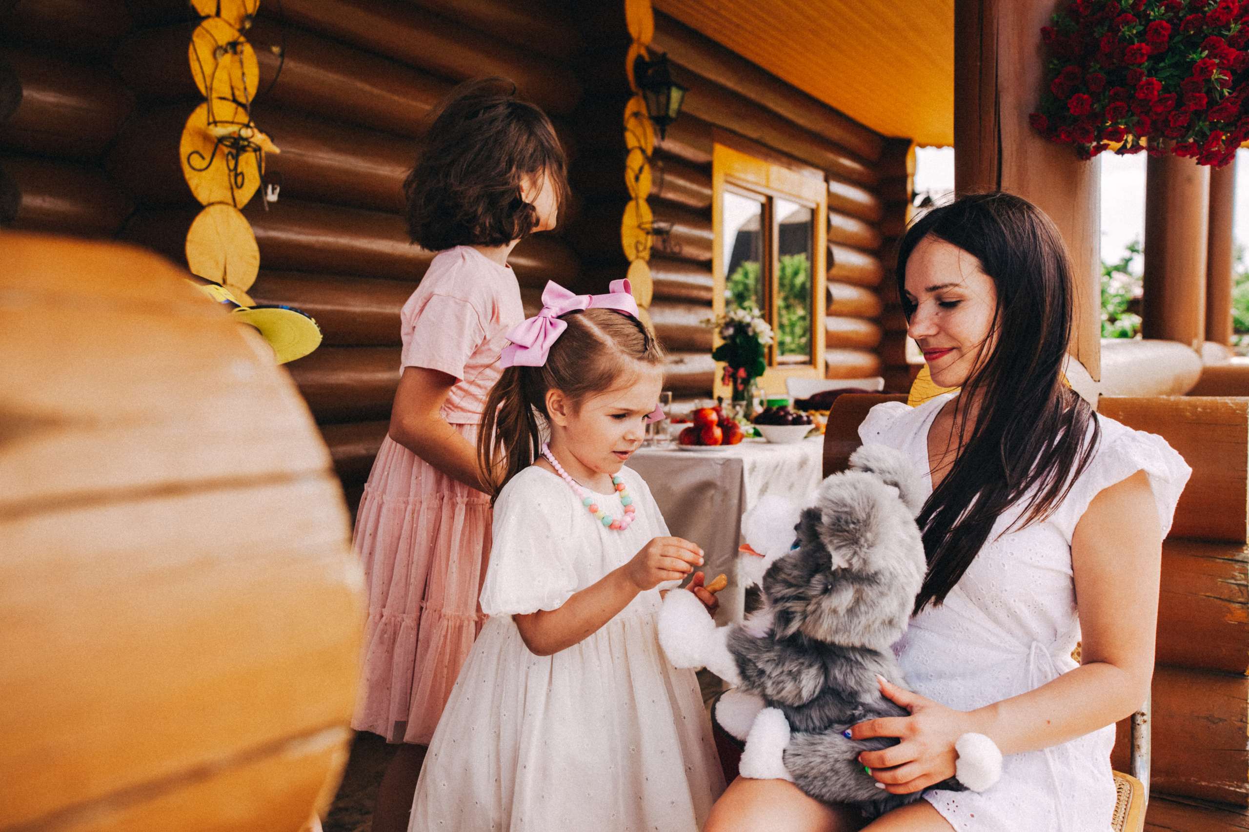 Есении 5 лет. ДР на даче. Семейный фотограф, фотограф родов, репортажей фотограф в Санкт-Петербу
