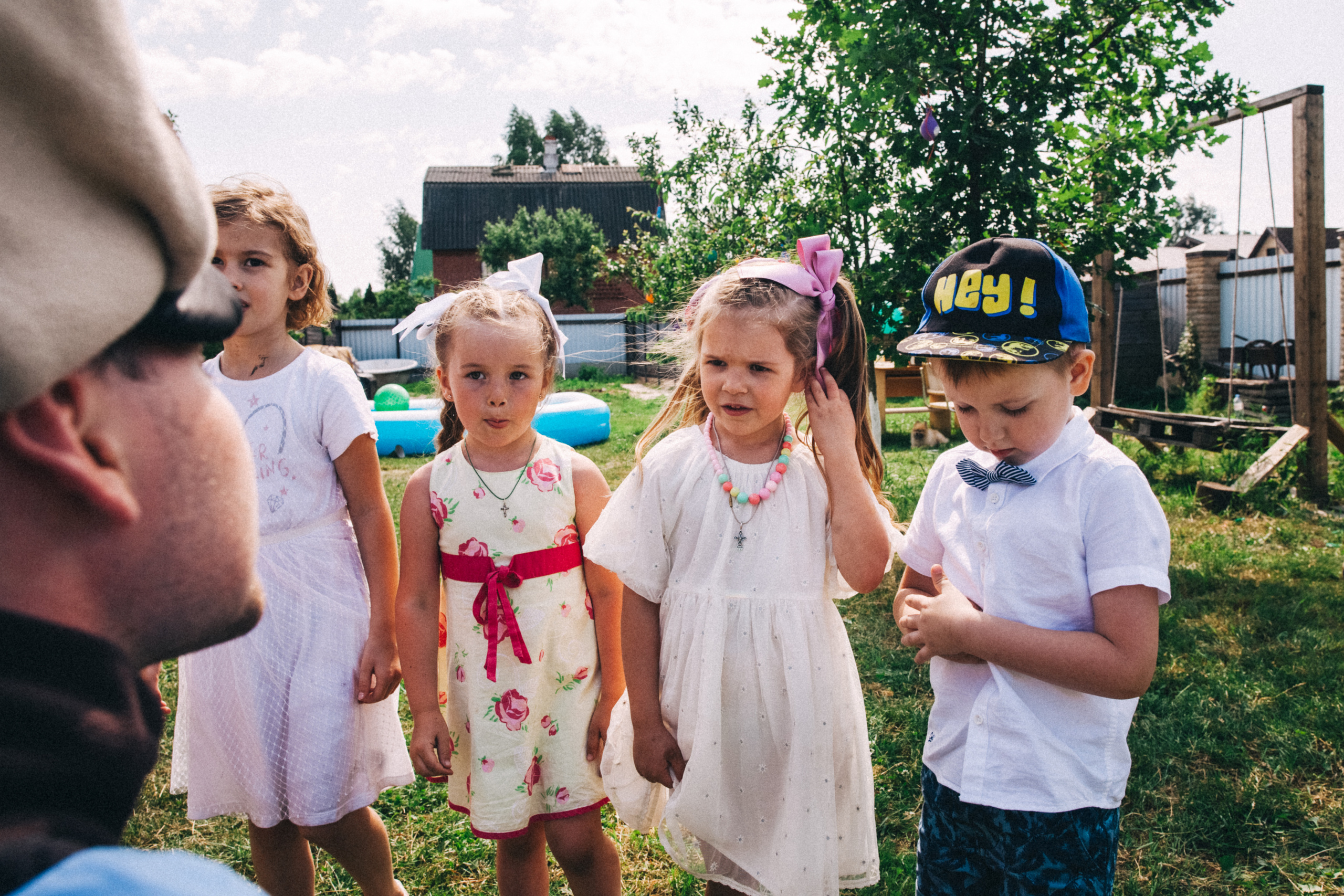 Есении 5 лет. ДР на даче. Семейный фотограф, фотограф родов, репортажей фотограф в Санкт-Петербу