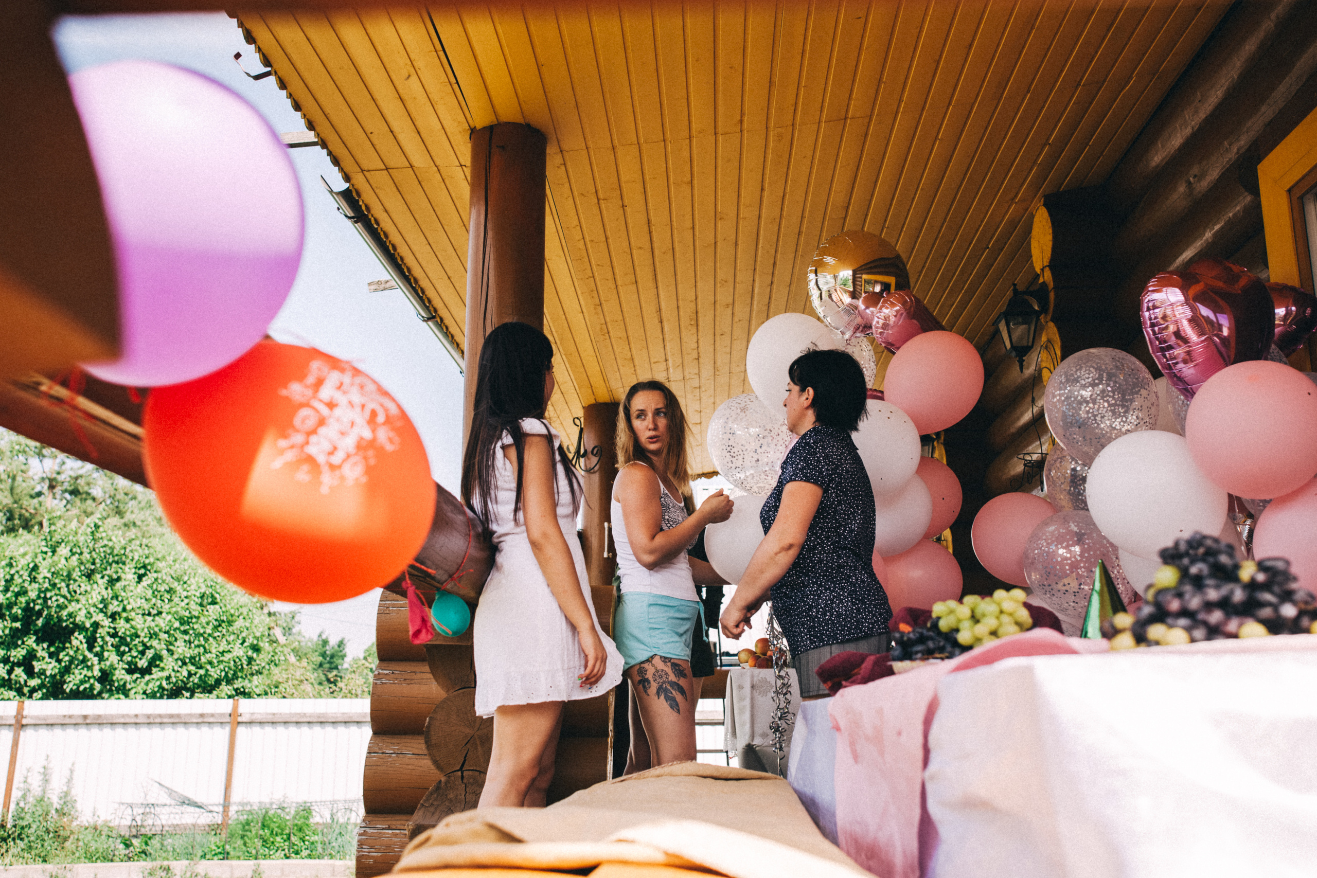 Есении 5 лет. ДР на даче. Семейный фотограф, фотограф родов, репортажей фотограф в Санкт-Петербу