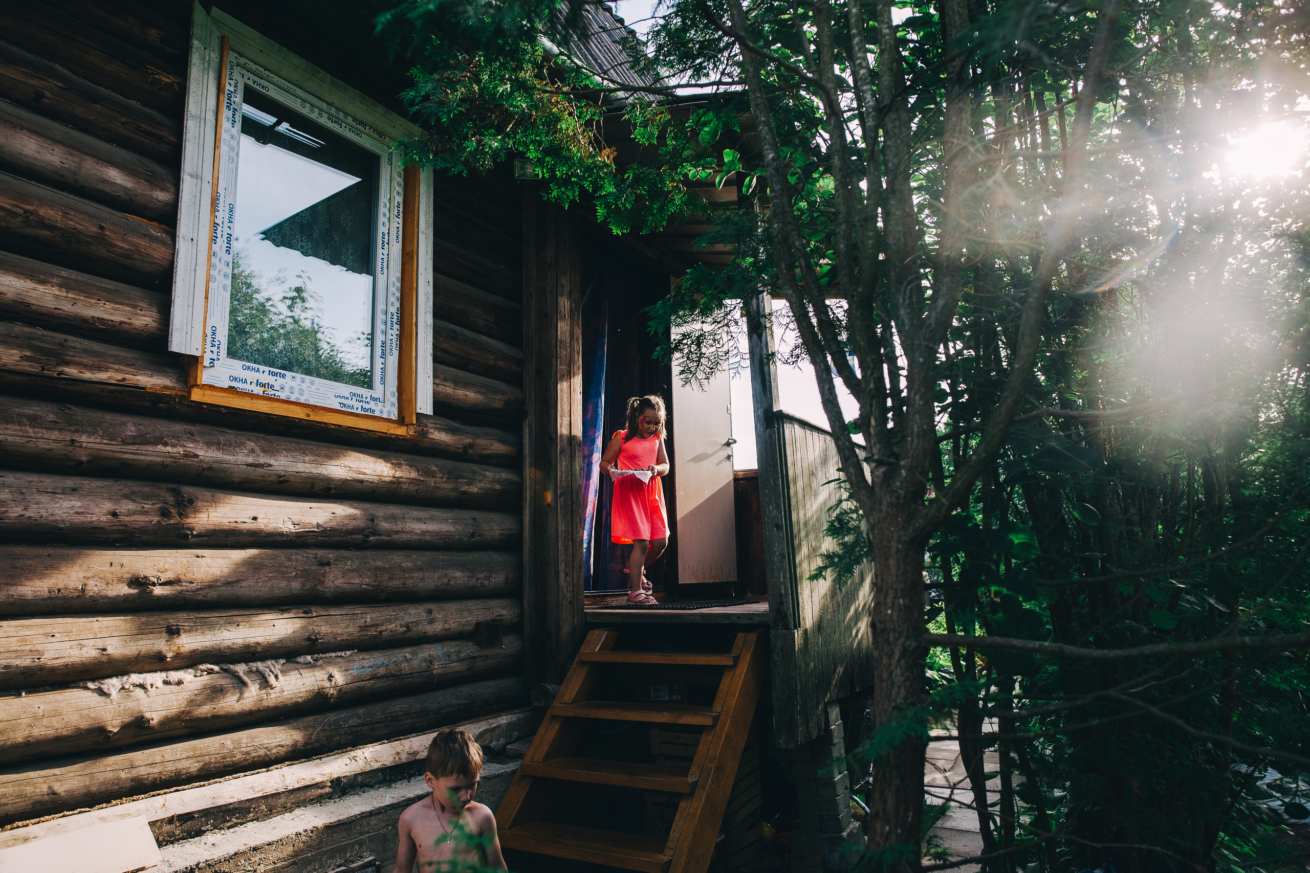 Ульяше 5 лет. Дачный деньрожденский день. Семейный фотограф, фотограф родов, репортажей фотограф в Санкт-Петербу