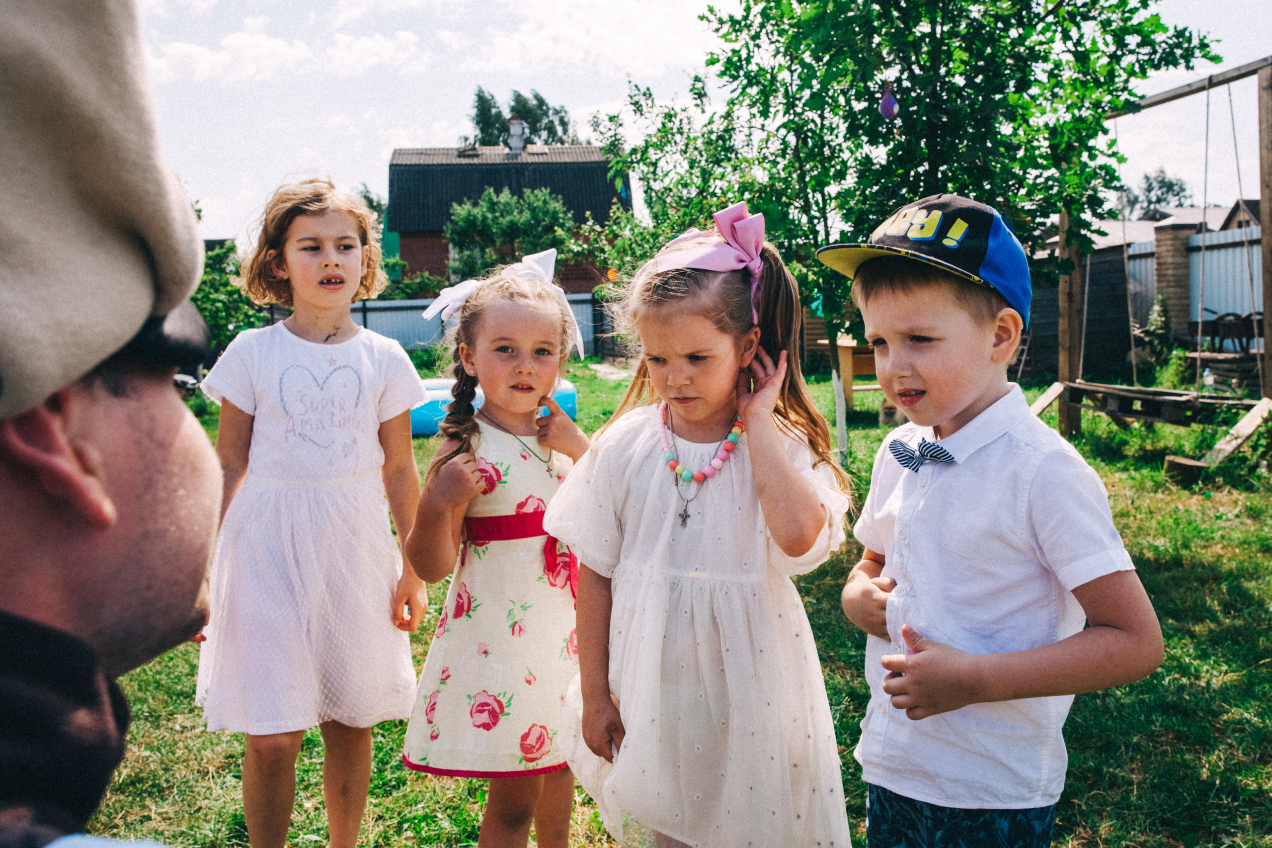 Есении 5 лет. ДР на даче. Семейный фотограф, фотограф родов, репортажей фотограф в Санкт-Петербу