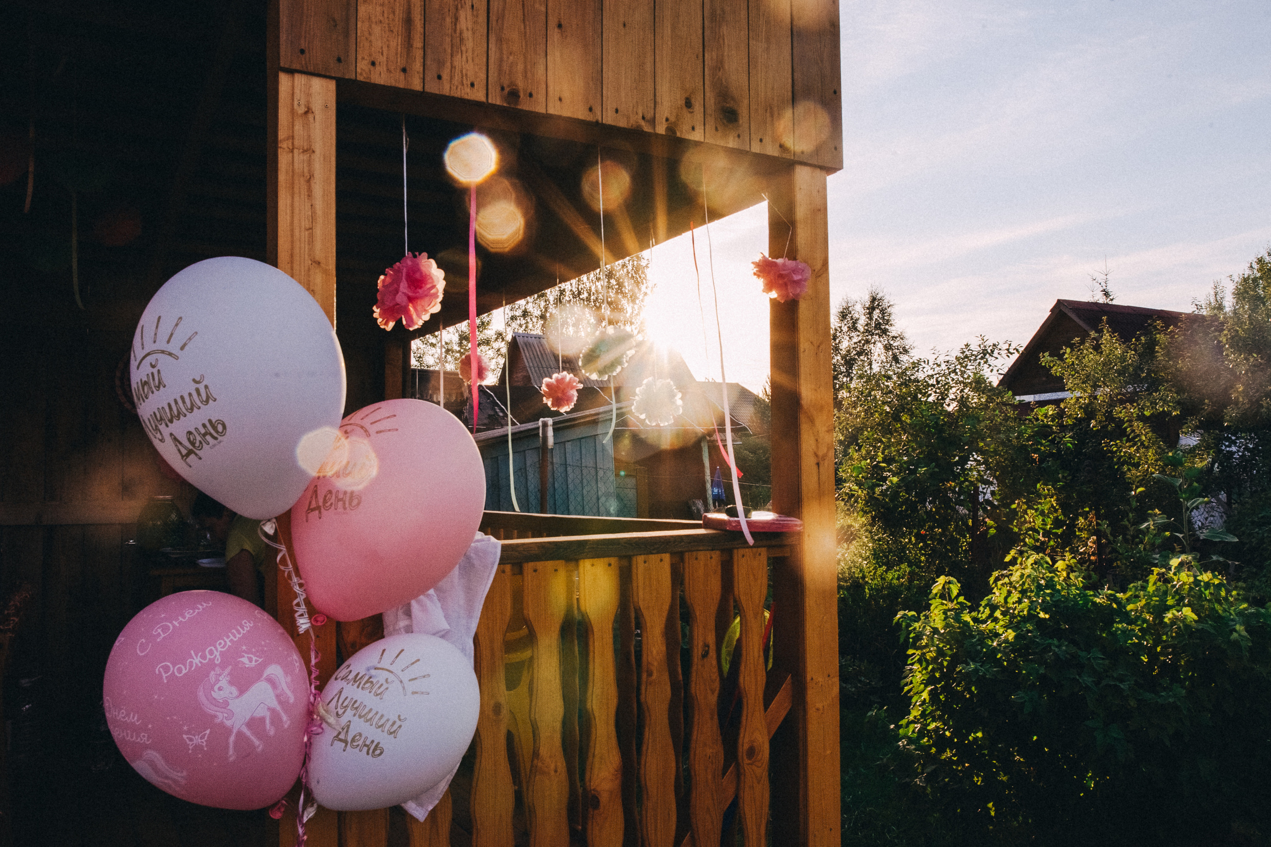 Ульяше 5 лет. Дачный деньрожденский день. Семейный фотограф, фотограф родов, репортажей фотограф в Санкт-Петербу