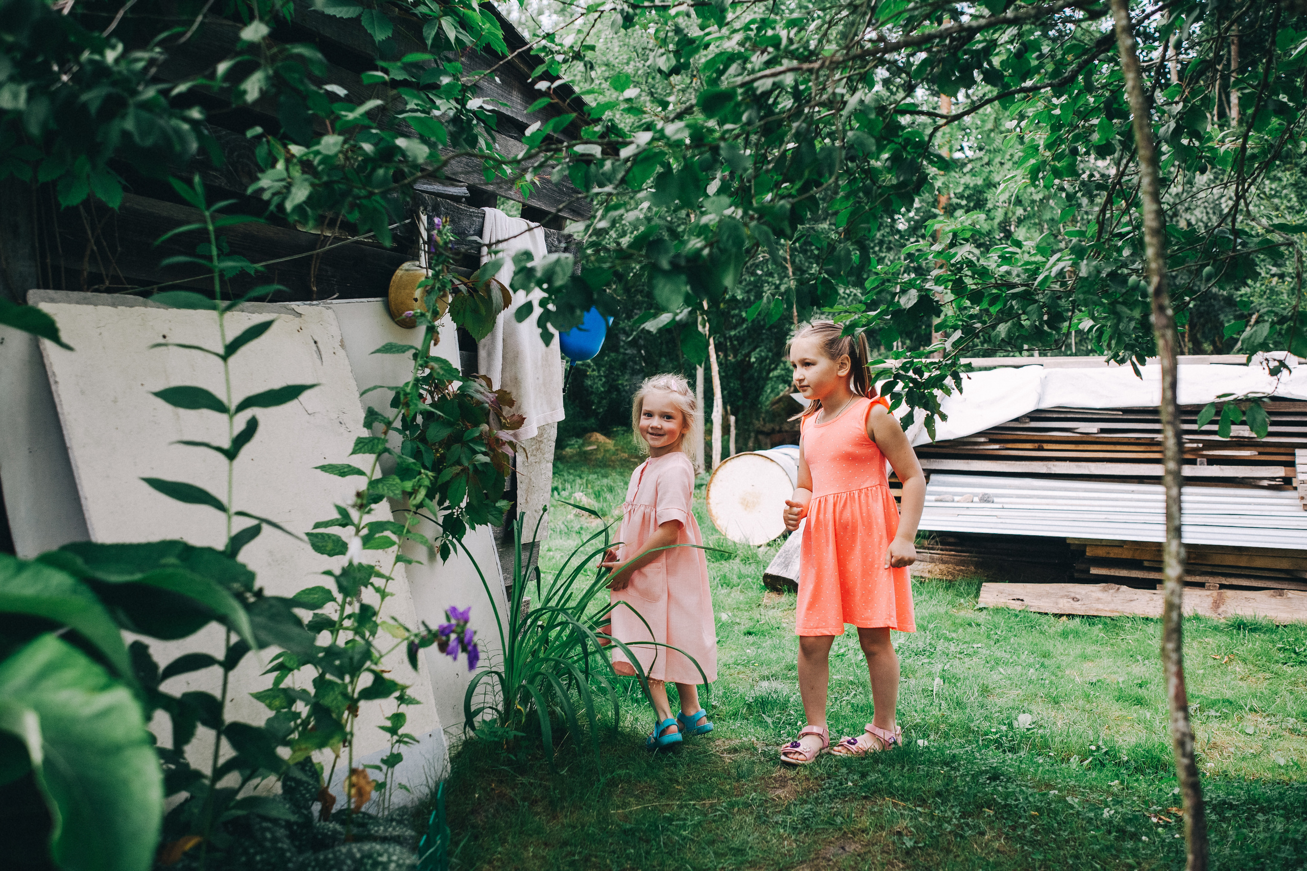Ульяше 5 лет. Дачный деньрожденский день. Семейный фотограф, фотограф родов, репортажей фотограф в Санкт-Петербу