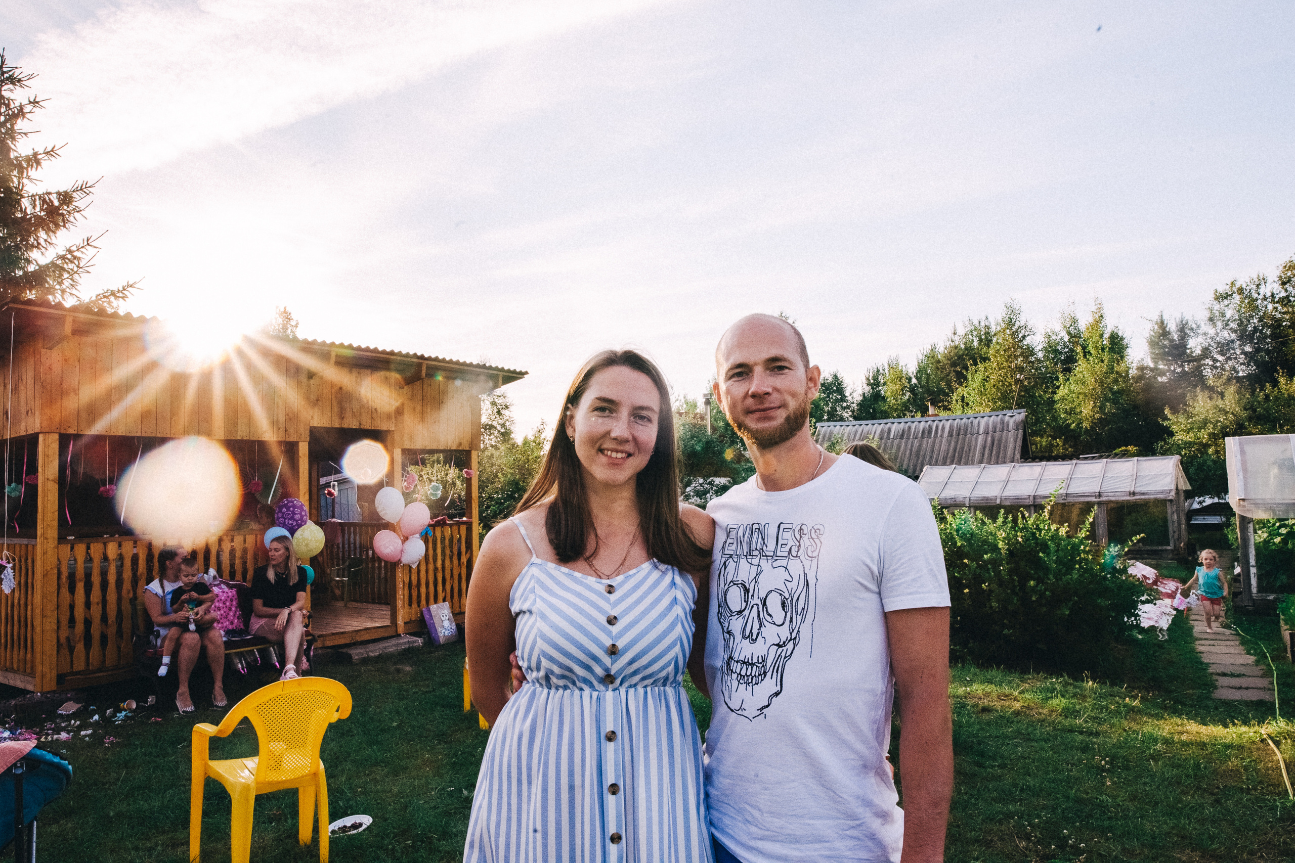 Ульяше 5 лет. Дачный деньрожденский день. Семейный фотограф, фотограф родов, репортажей фотограф в Санкт-Петербу
