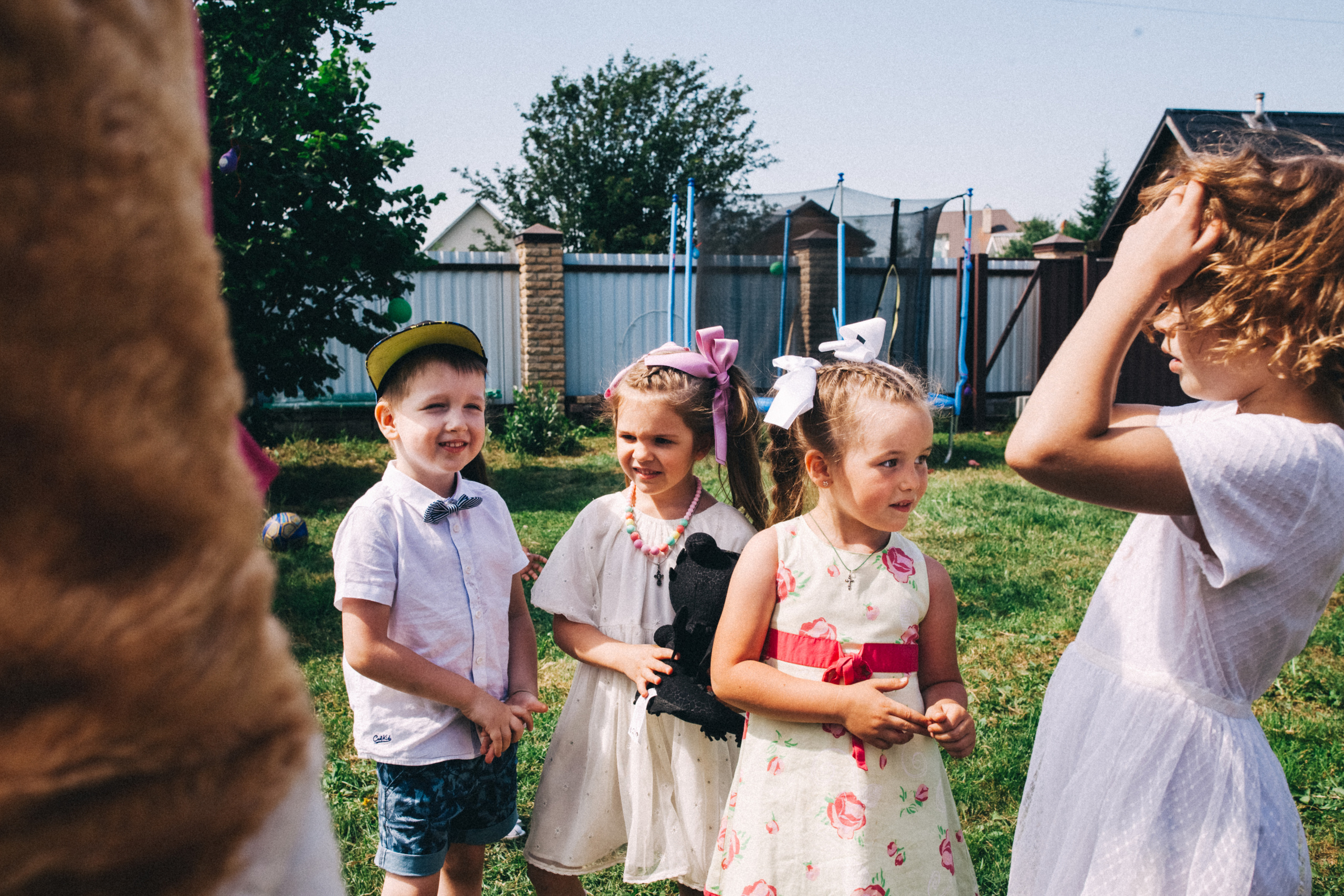 Есении 5 лет. ДР на даче. Семейный фотограф, фотограф родов, репортажей фотограф в Санкт-Петербу