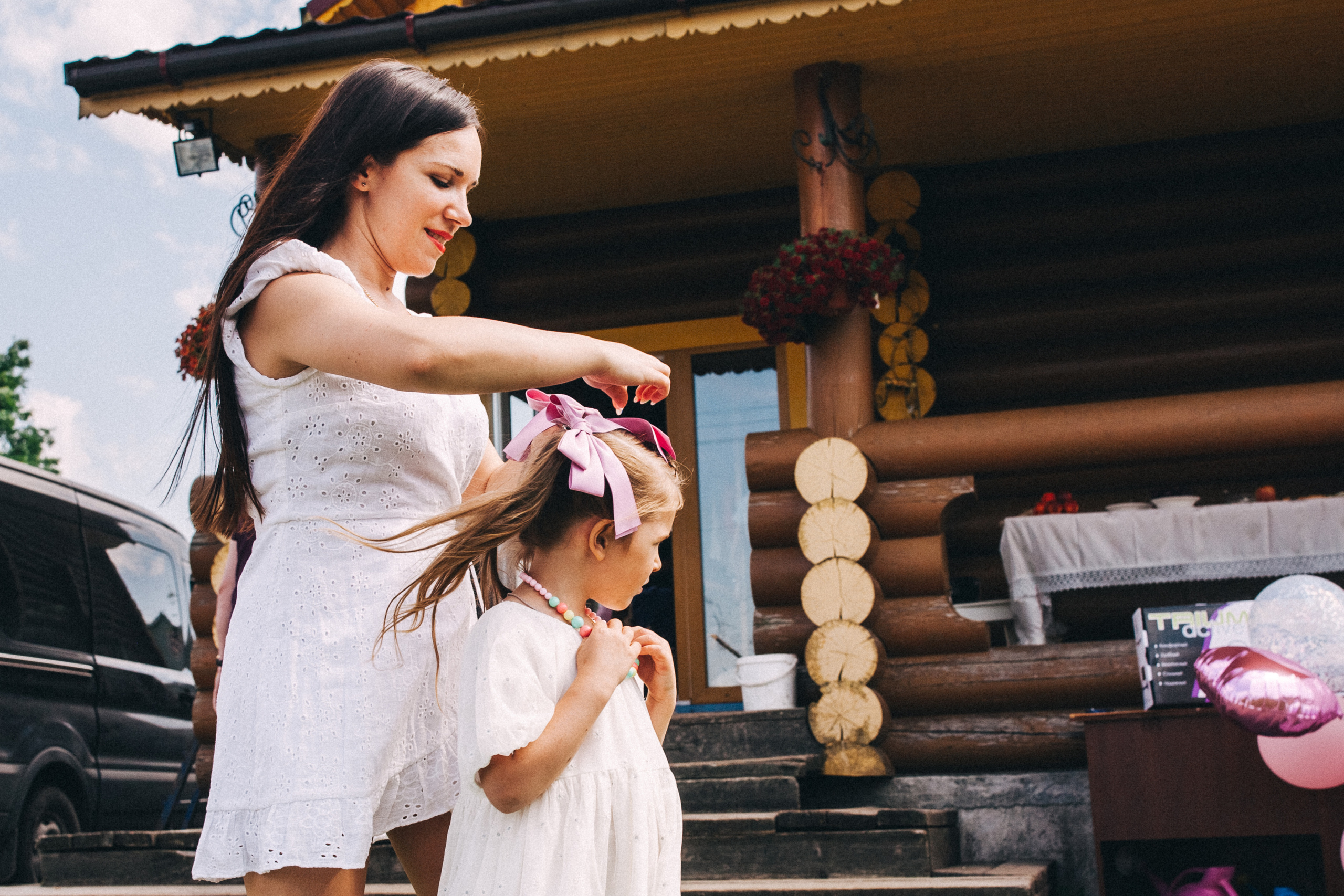 Есении 5 лет. ДР на даче. Семейный фотограф, фотограф родов, репортажей фотограф в Санкт-Петербу