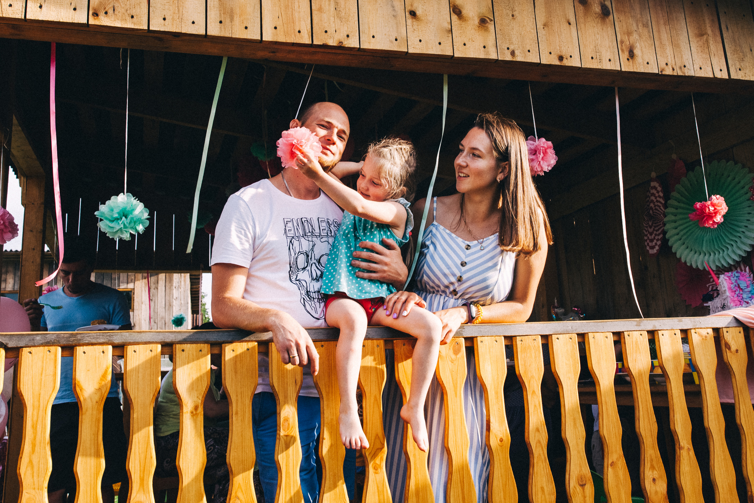 Ульяше 5 лет. Дачный деньрожденский день. Семейный фотограф, фотограф родов, репортажей фотограф в Санкт-Петербу