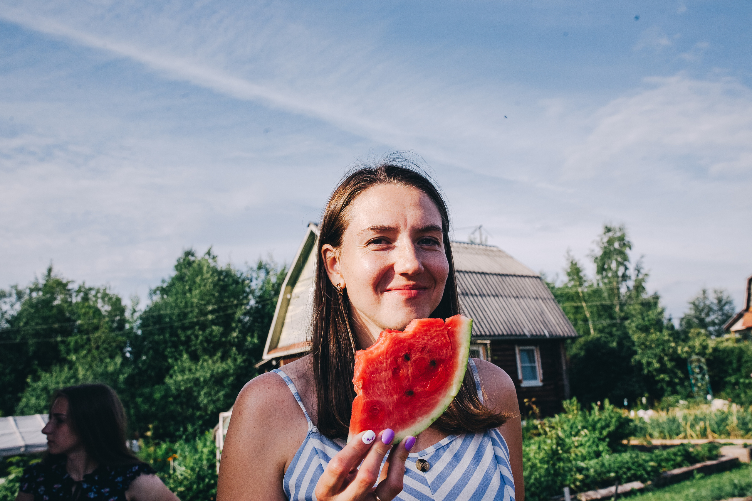 Ульяше 5 лет. Дачный деньрожденский день. Семейный фотограф, фотограф родов, репортажей фотограф в Санкт-Петербу