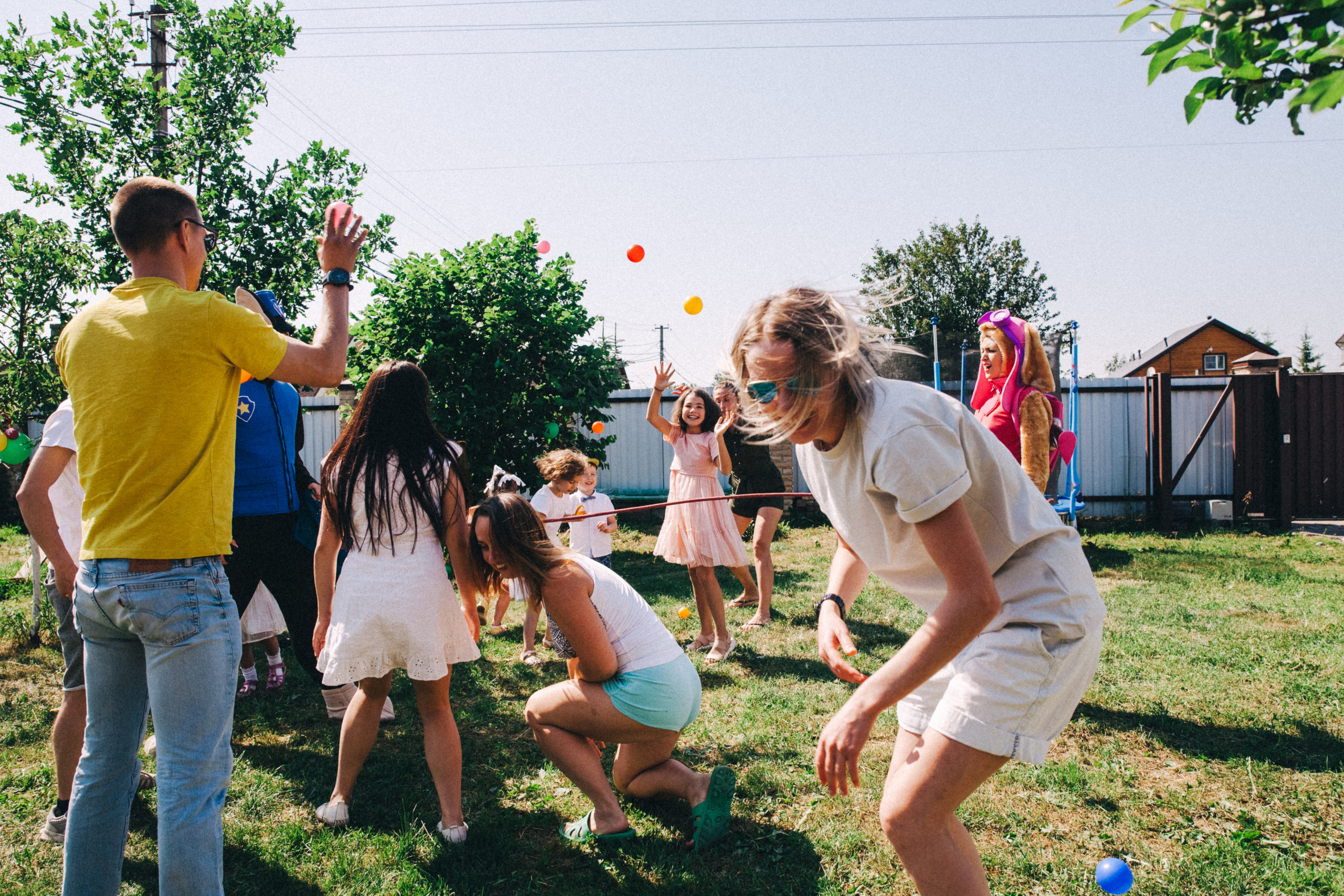 Есении 5 лет. ДР на даче. Семейный фотограф, фотограф родов, репортажей фотограф в Санкт-Петербу