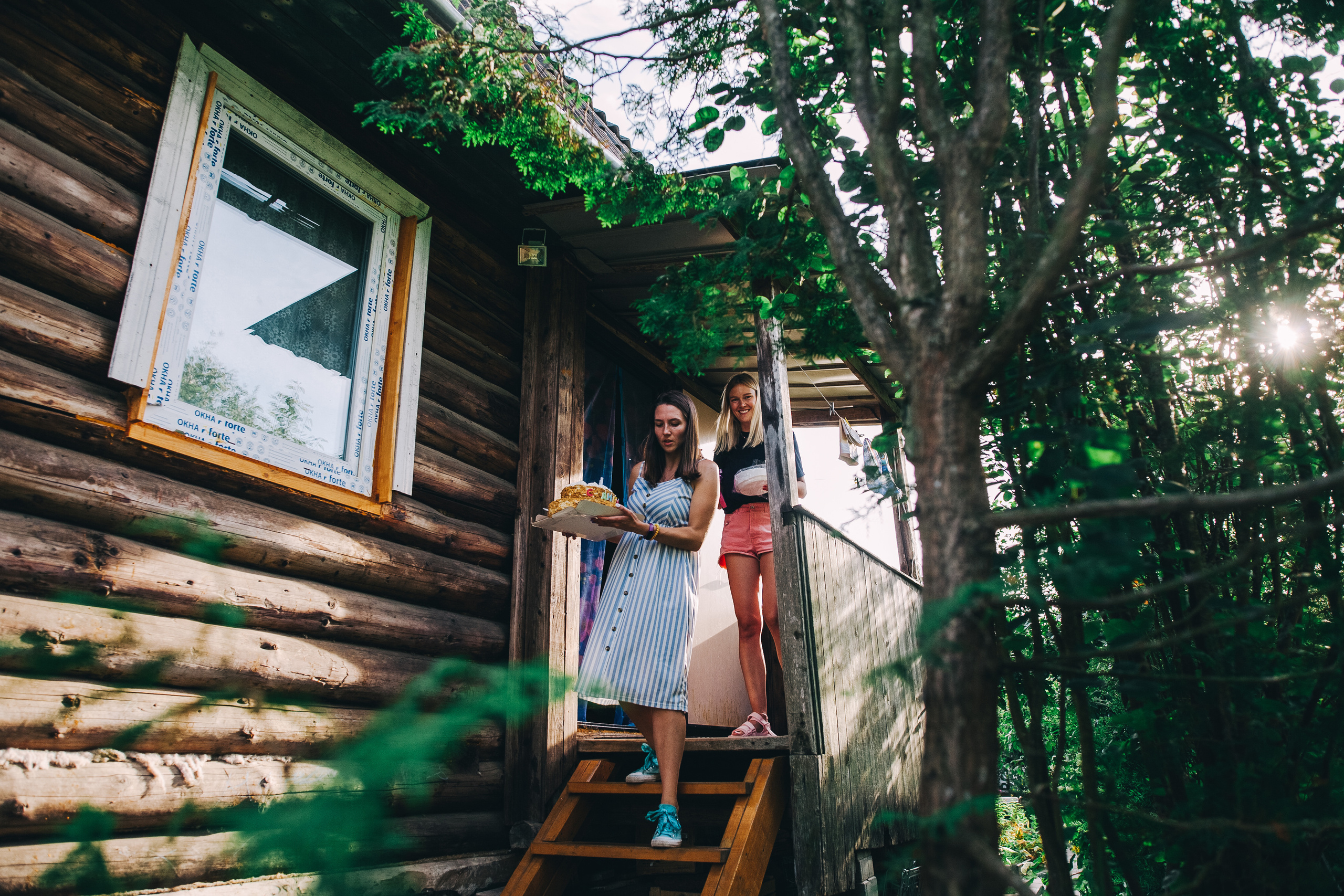 Ульяше 5 лет. Дачный деньрожденский день. Семейный фотограф, фотограф родов, репортажей фотограф в Санкт-Петербу