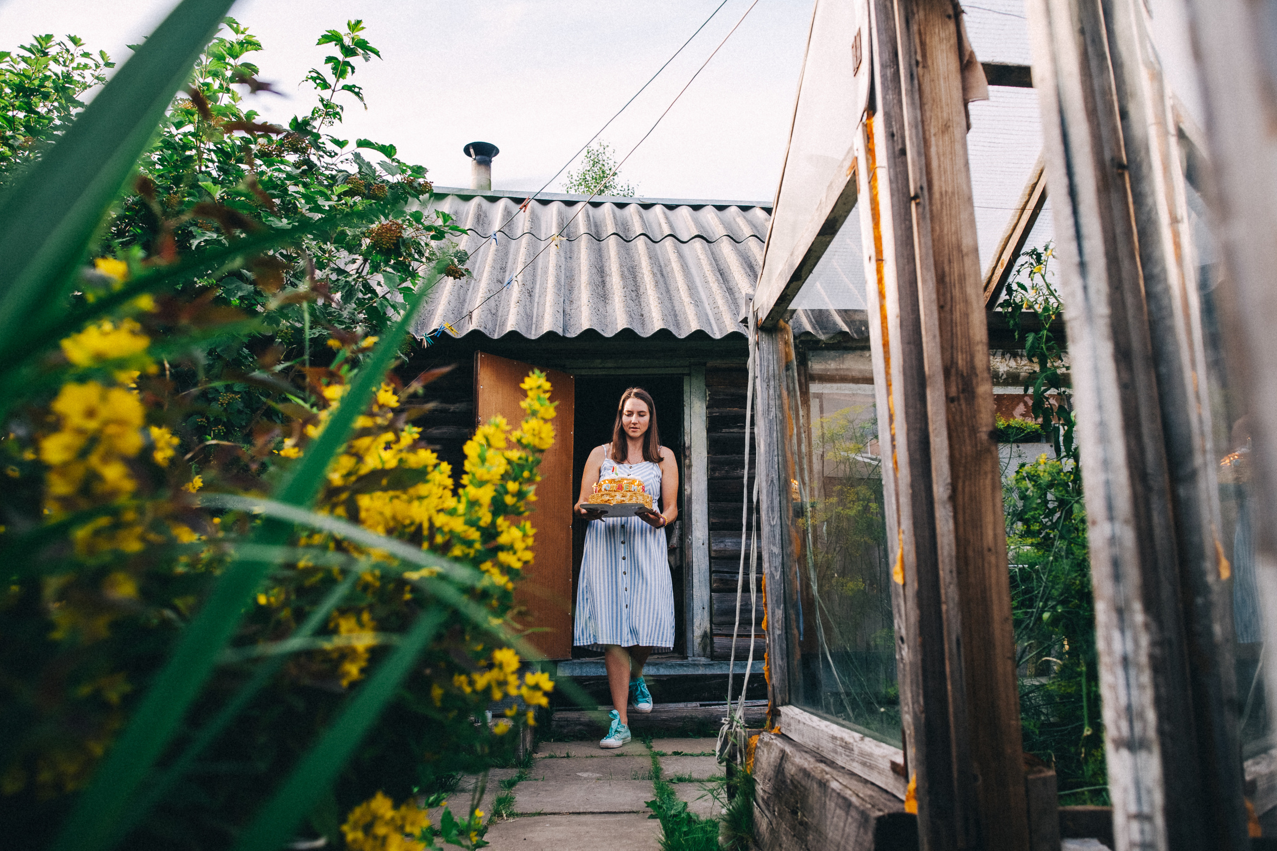 Ульяше 5 лет. Дачный деньрожденский день. Семейный фотограф, фотограф родов, репортажей фотограф в Санкт-Петербу