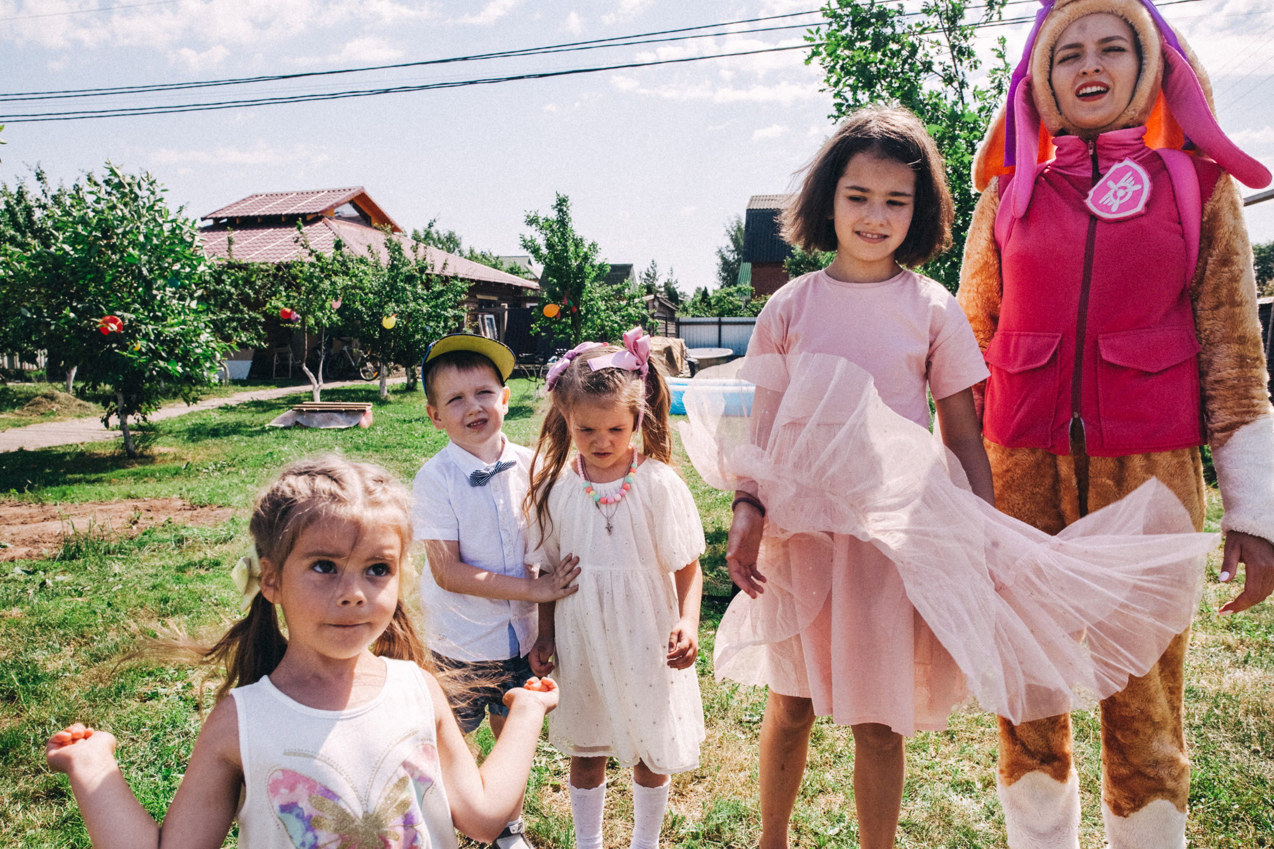 Есении 5 лет. ДР на даче. Семейный фотограф, фотограф родов, репортажей фотограф в Санкт-Петербу