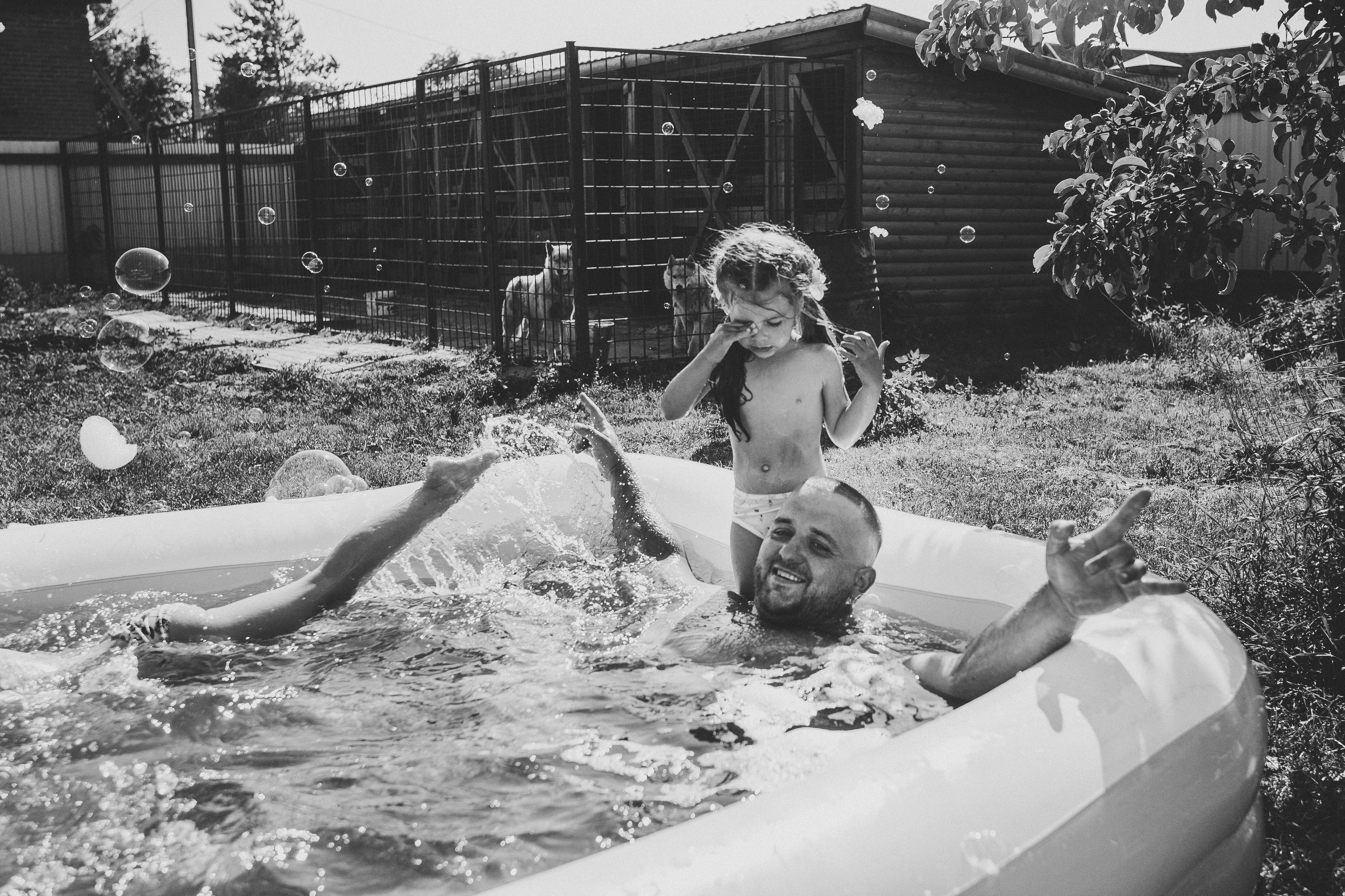 Есении 5 лет. ДР на даче. Семейный фотограф, фотограф родов, репортажей фотограф в Санкт-Петербу