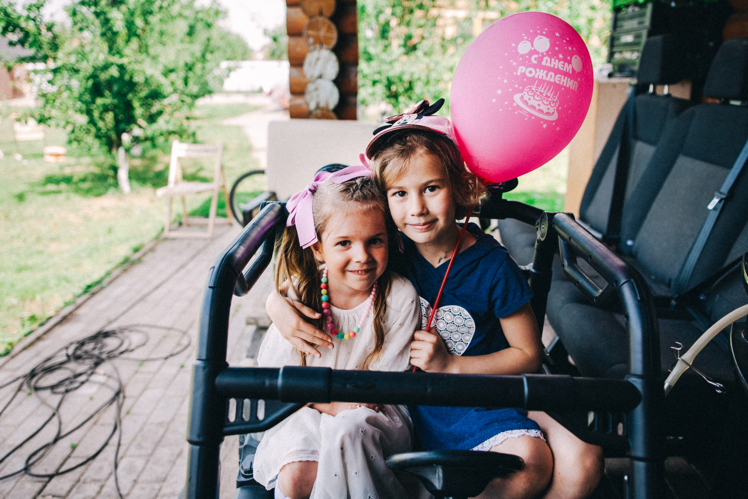 Есении 5 лет. ДР на даче. Семейный фотограф, фотограф родов, репортажей фотограф в Санкт-Петербу