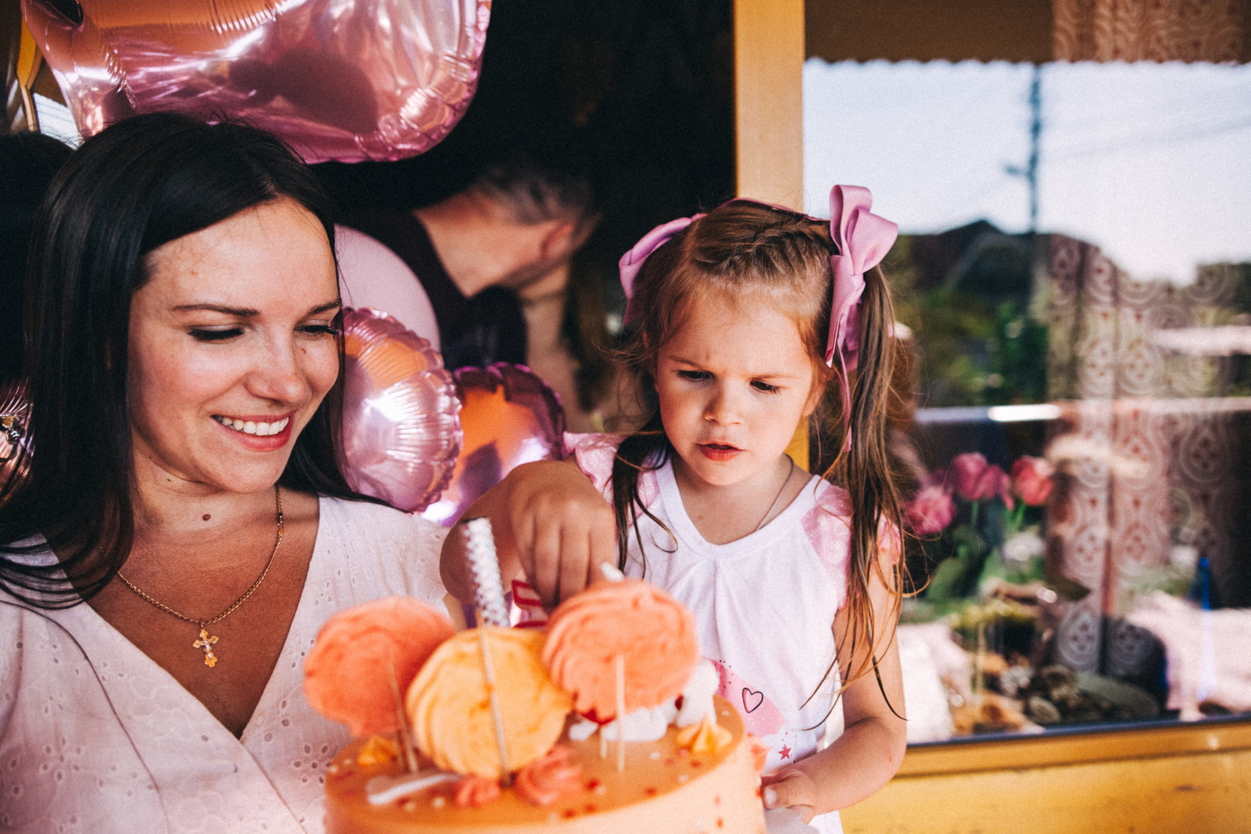 Есении 5 лет. ДР на даче. Семейный фотограф, фотограф родов, репортажей фотограф в Санкт-Петербу