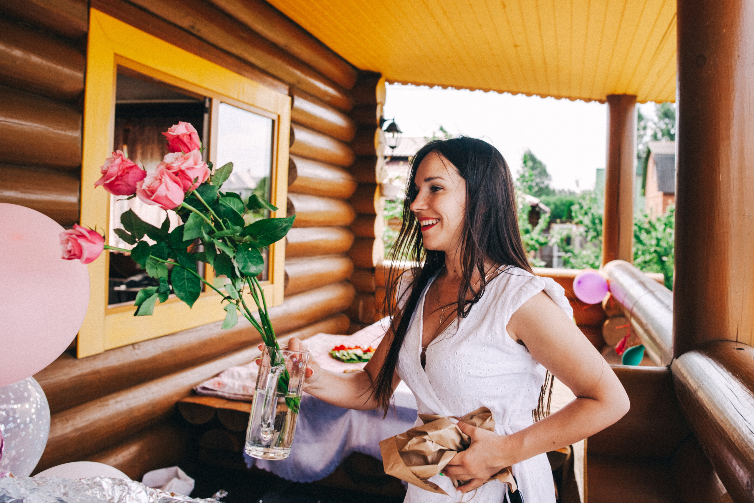 Есении 5 лет. ДР на даче. Семейный фотограф, фотограф родов, репортажей фотограф в Санкт-Петербу