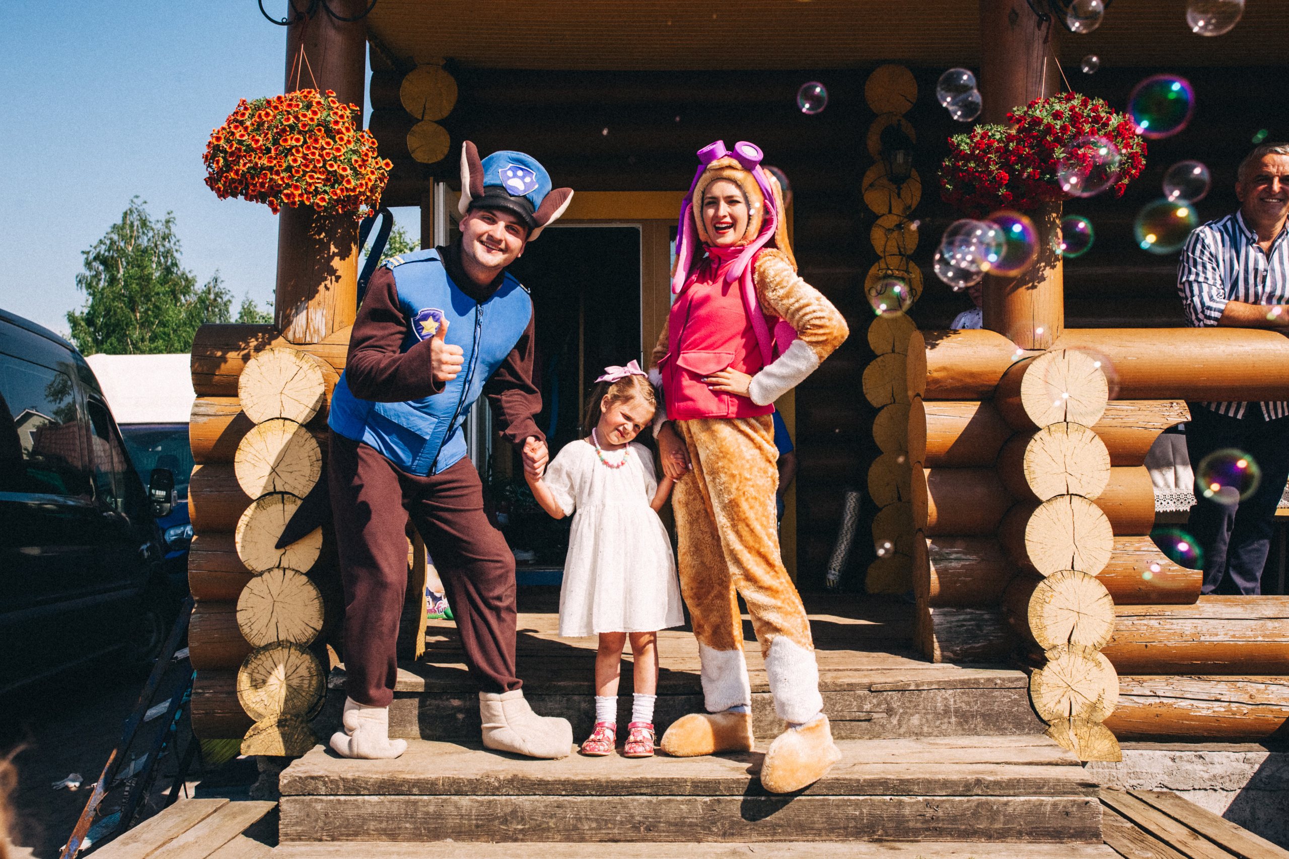 Есении 5 лет. ДР на даче. Семейный фотограф, фотограф родов, репортажей фотограф в Санкт-Петербу