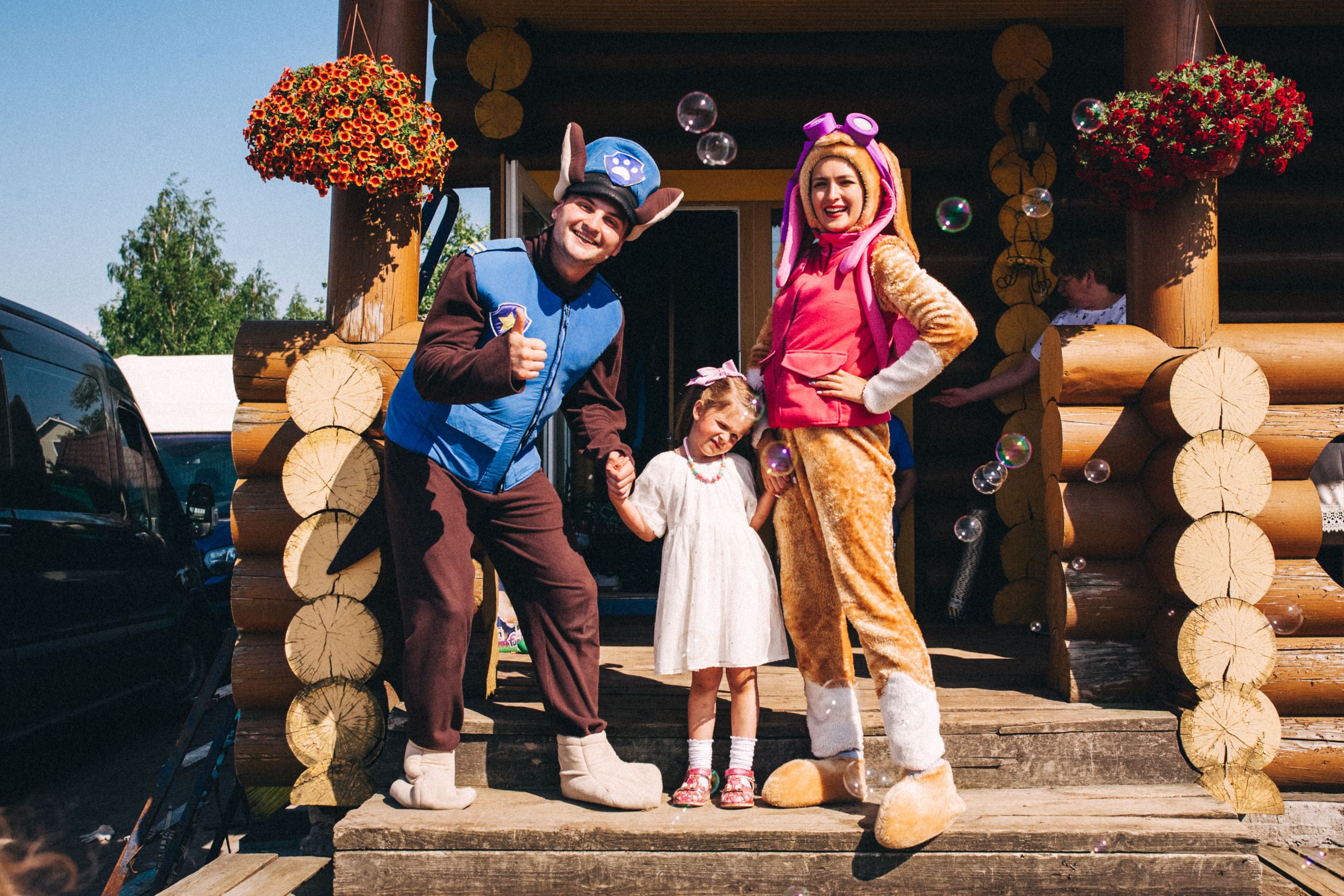 Есении 5 лет. ДР на даче. Семейный фотограф, фотограф родов, репортажей фотограф в Санкт-Петербу