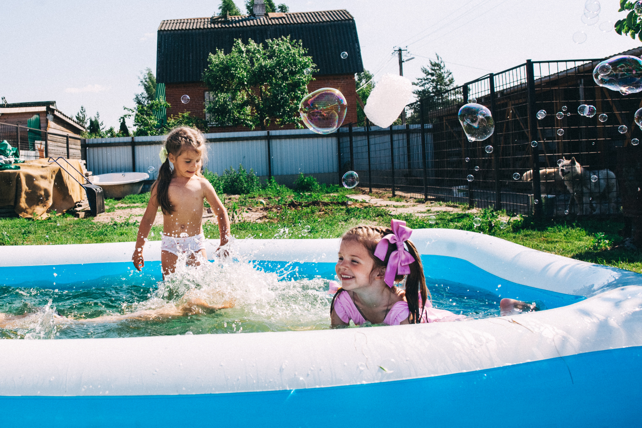 Есении 5 лет. ДР на даче. Семейный фотограф, фотограф родов, репортажей фотограф в Санкт-Петербу