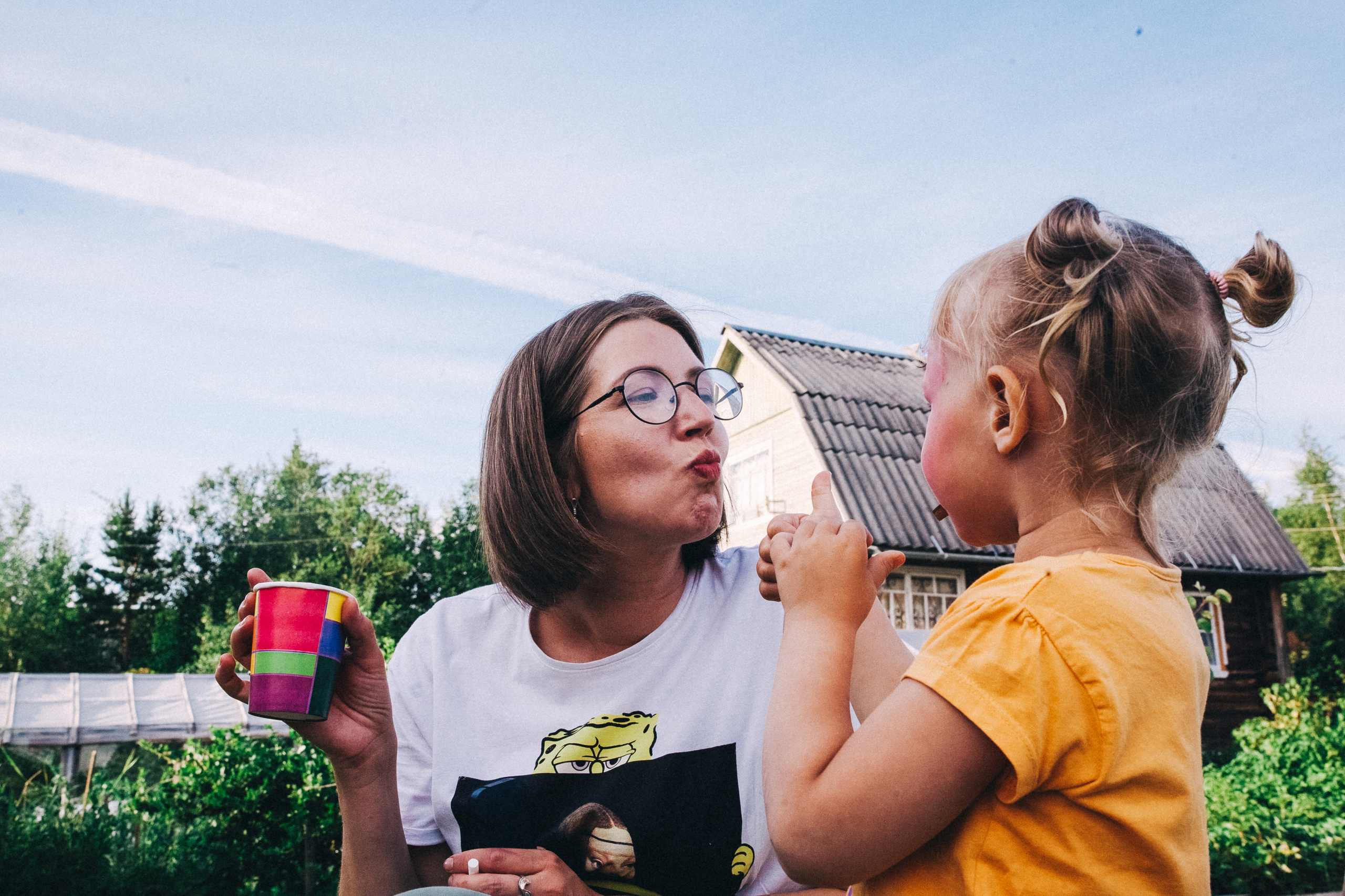 Ульяше 5 лет. Дачный деньрожденский день. Семейный фотограф, фотограф родов, репортажей фотограф в Санкт-Петербу