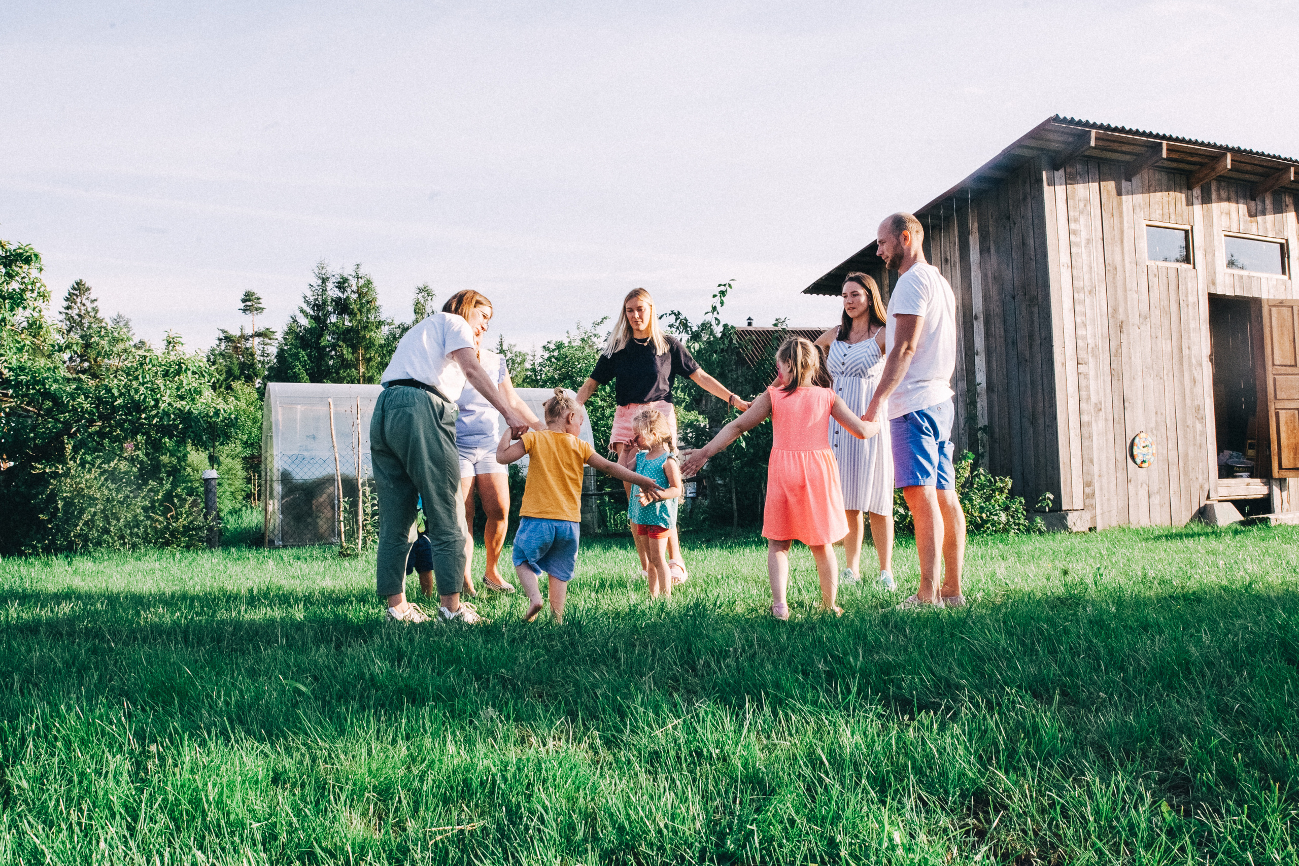 Ульяше 5 лет. Дачный деньрожденский день. Семейный фотограф, фотограф родов, репортажей фотограф в Санкт-Петербу