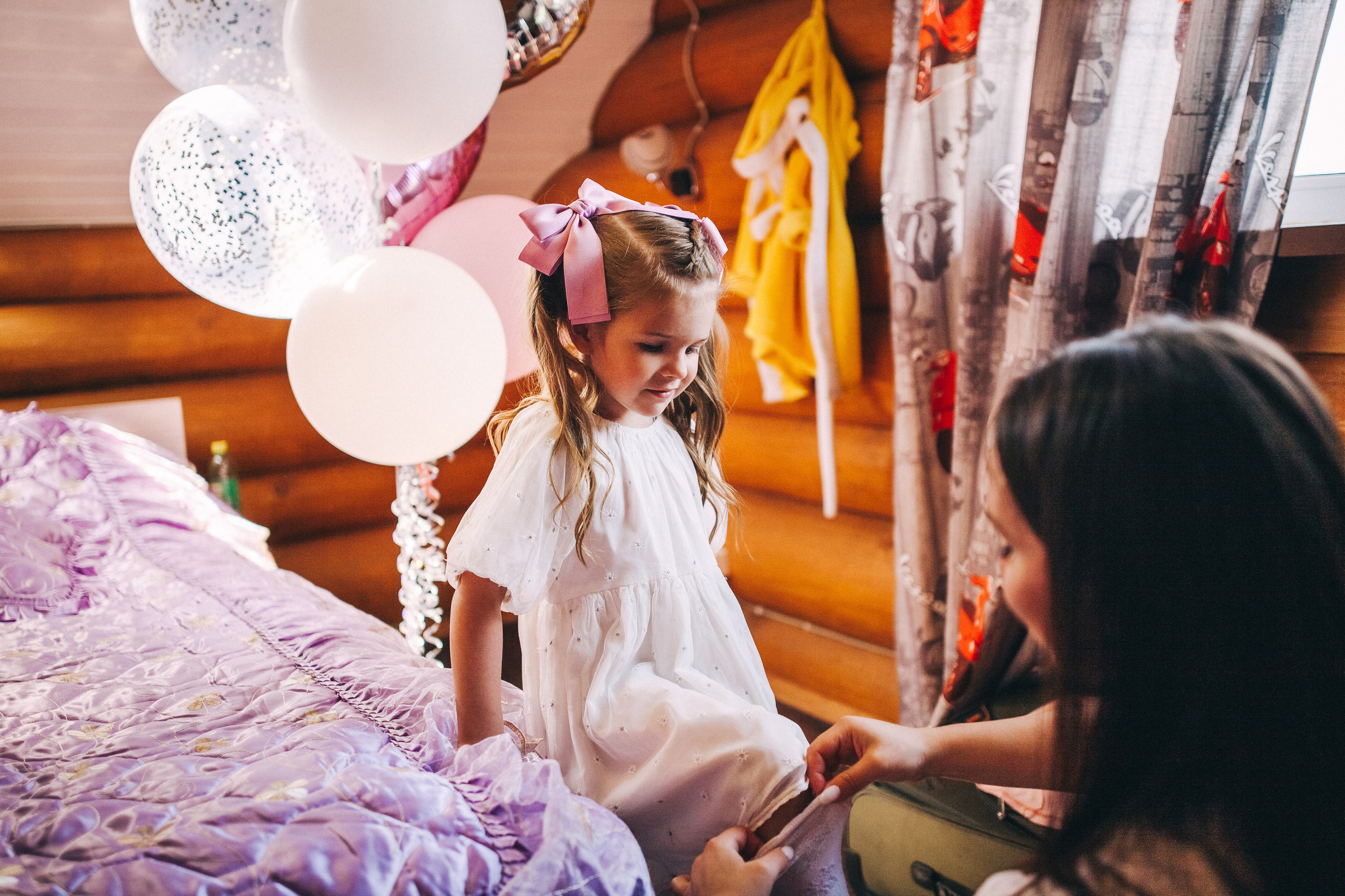 Есении 5 лет. ДР на даче. Семейный фотограф, фотограф родов, репортажей фотограф в Санкт-Петербу