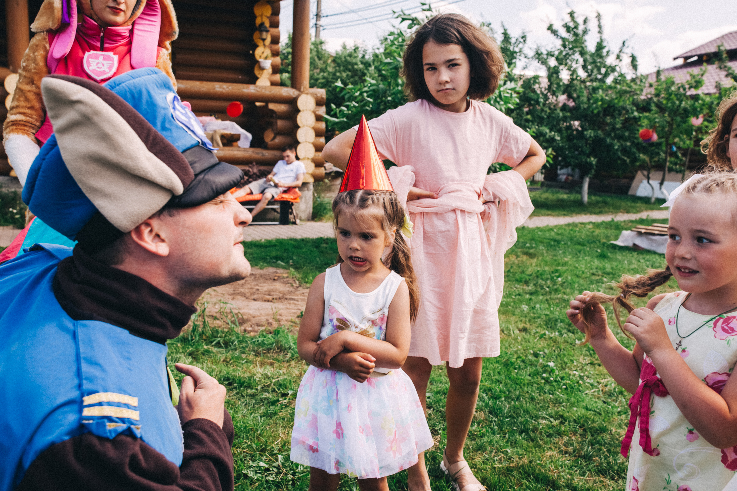 Есении 5 лет. ДР на даче. Семейный фотограф, фотограф родов, репортажей фотограф в Санкт-Петербу