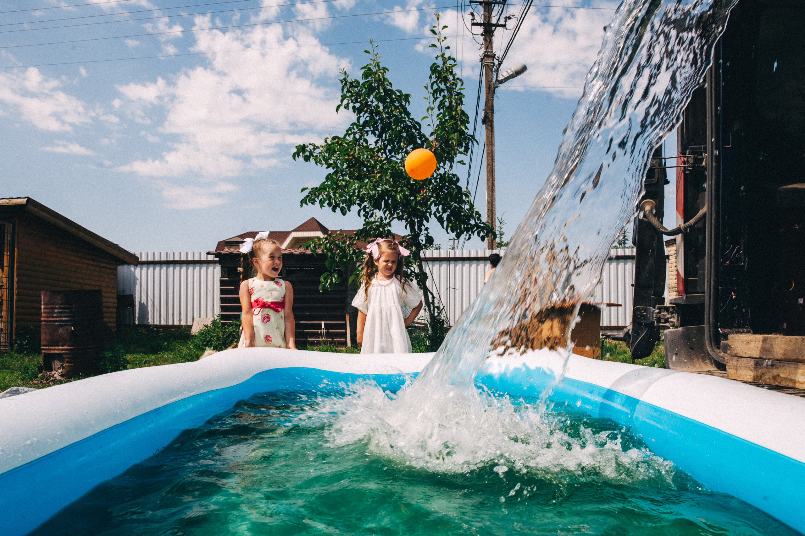 Есении 5 лет. ДР на даче. Семейный фотограф, фотограф родов, репортажей фотограф в Санкт-Петербу
