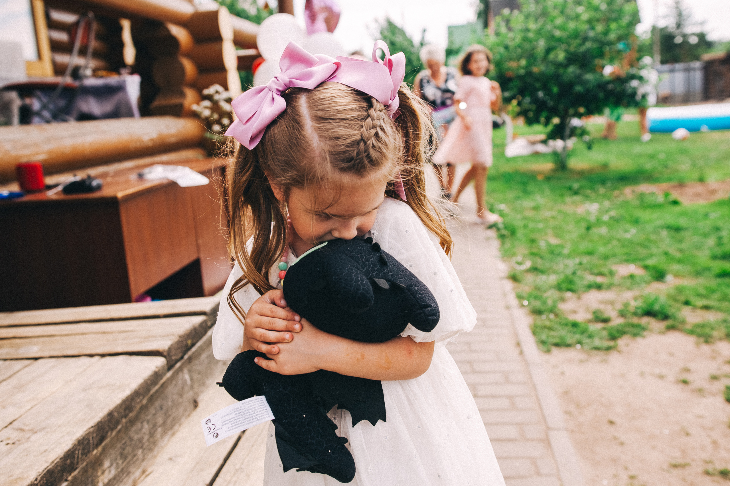 Есении 5 лет. ДР на даче. Семейный фотограф, фотограф родов, репортажей фотограф в Санкт-Петербу