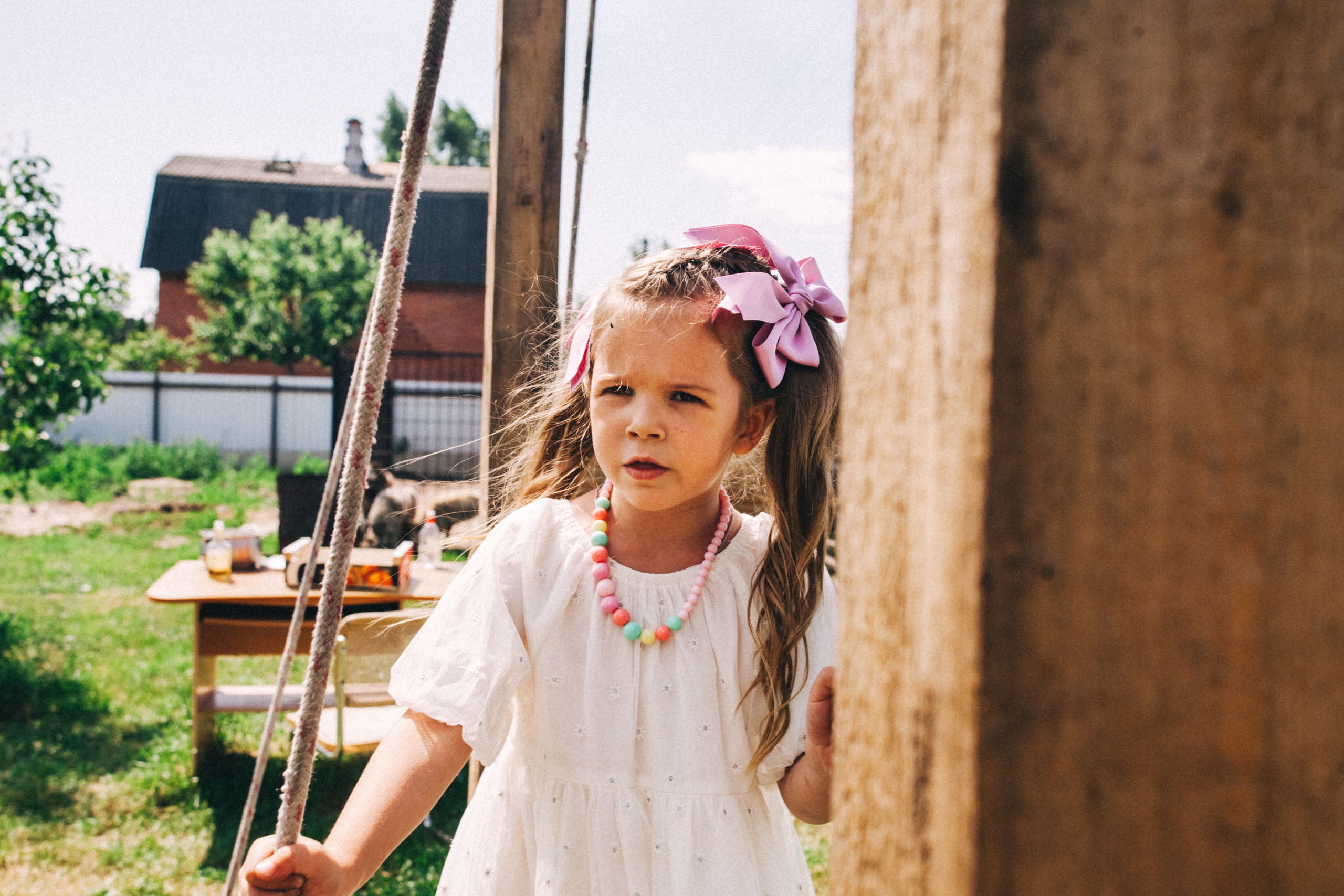 Есении 5 лет. ДР на даче. Семейный фотограф, фотограф родов, репортажей фотограф в Санкт-Петербу