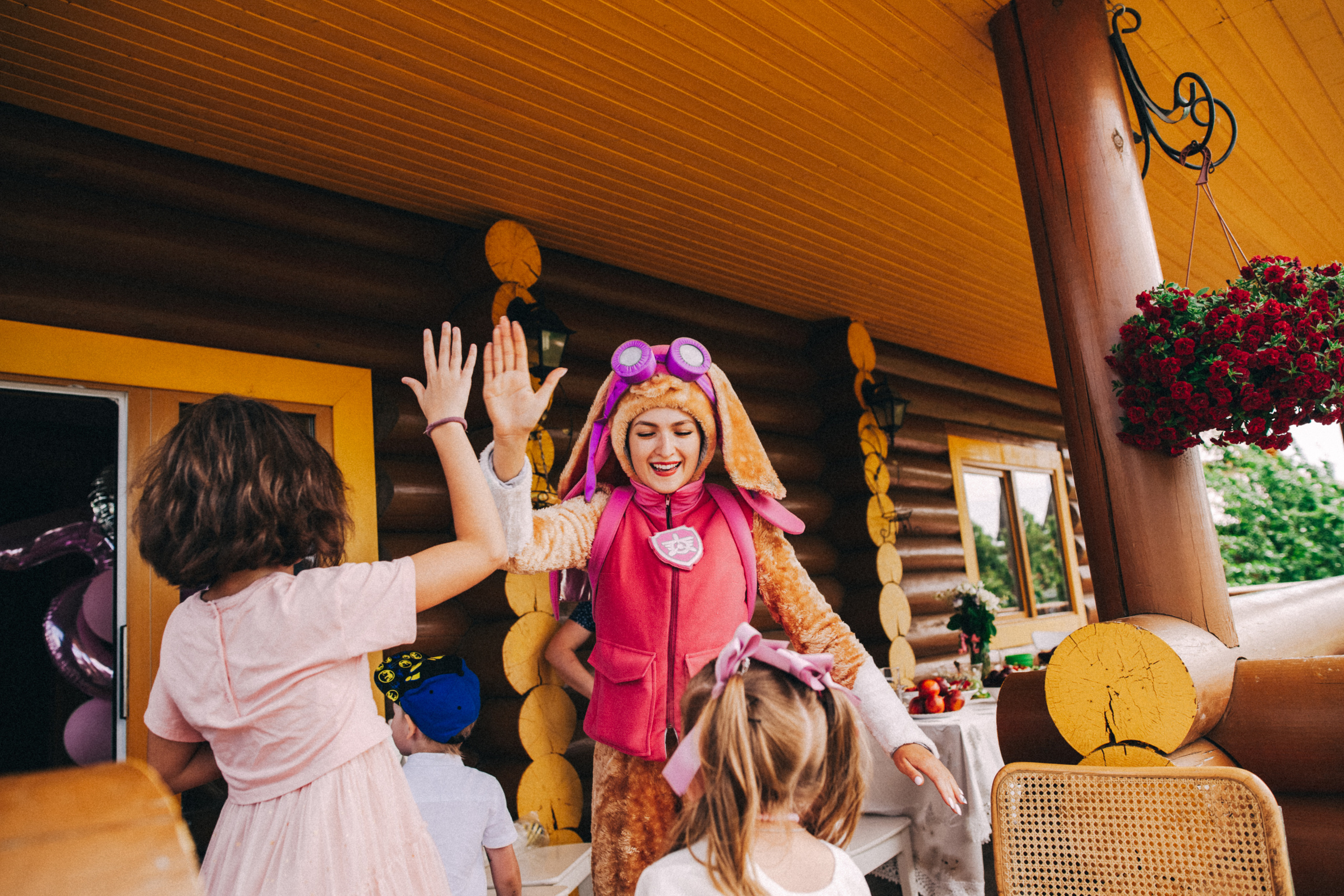 Есении 5 лет. ДР на даче. Семейный фотограф, фотограф родов, репортажей фотограф в Санкт-Петербу