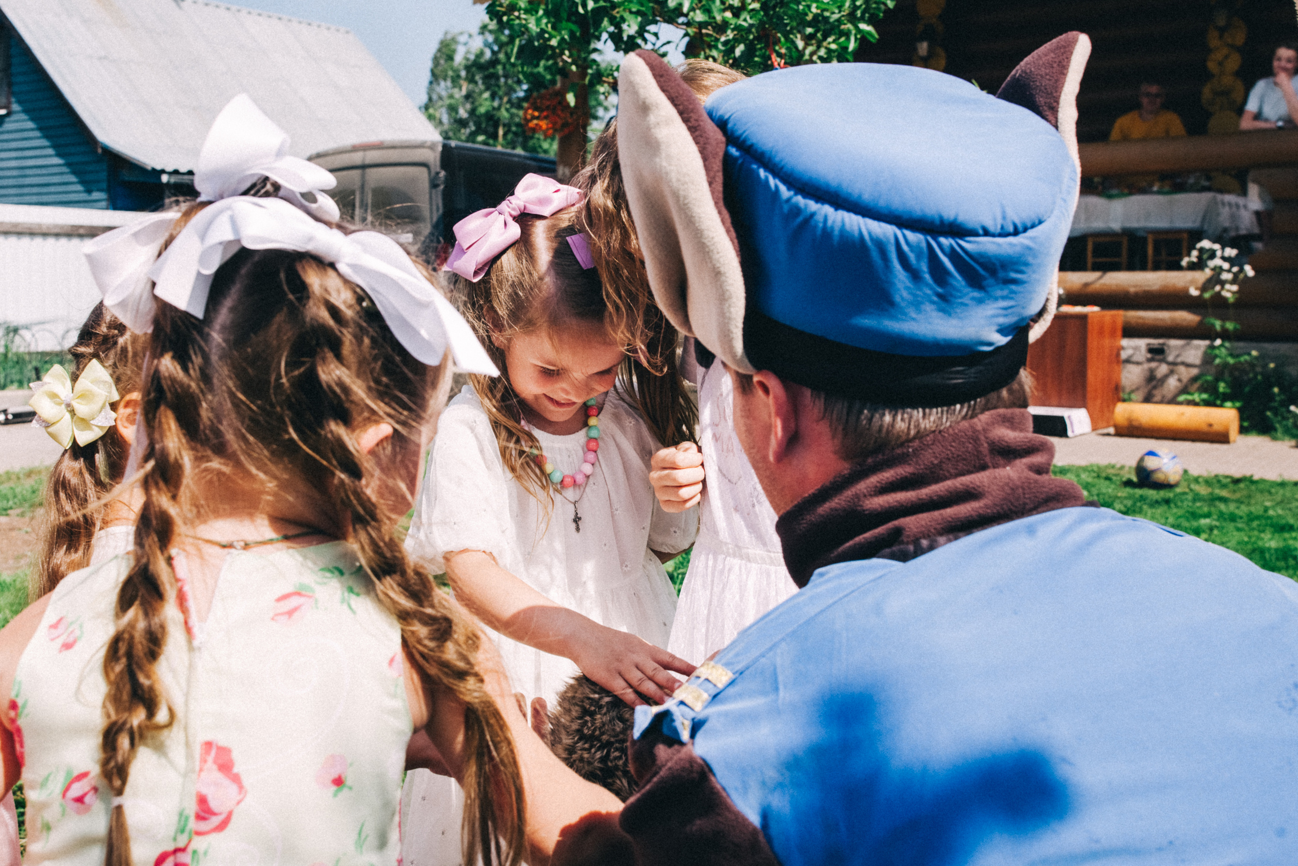 Есении 5 лет. ДР на даче. Семейный фотограф, фотограф родов, репортажей фотограф в Санкт-Петербу