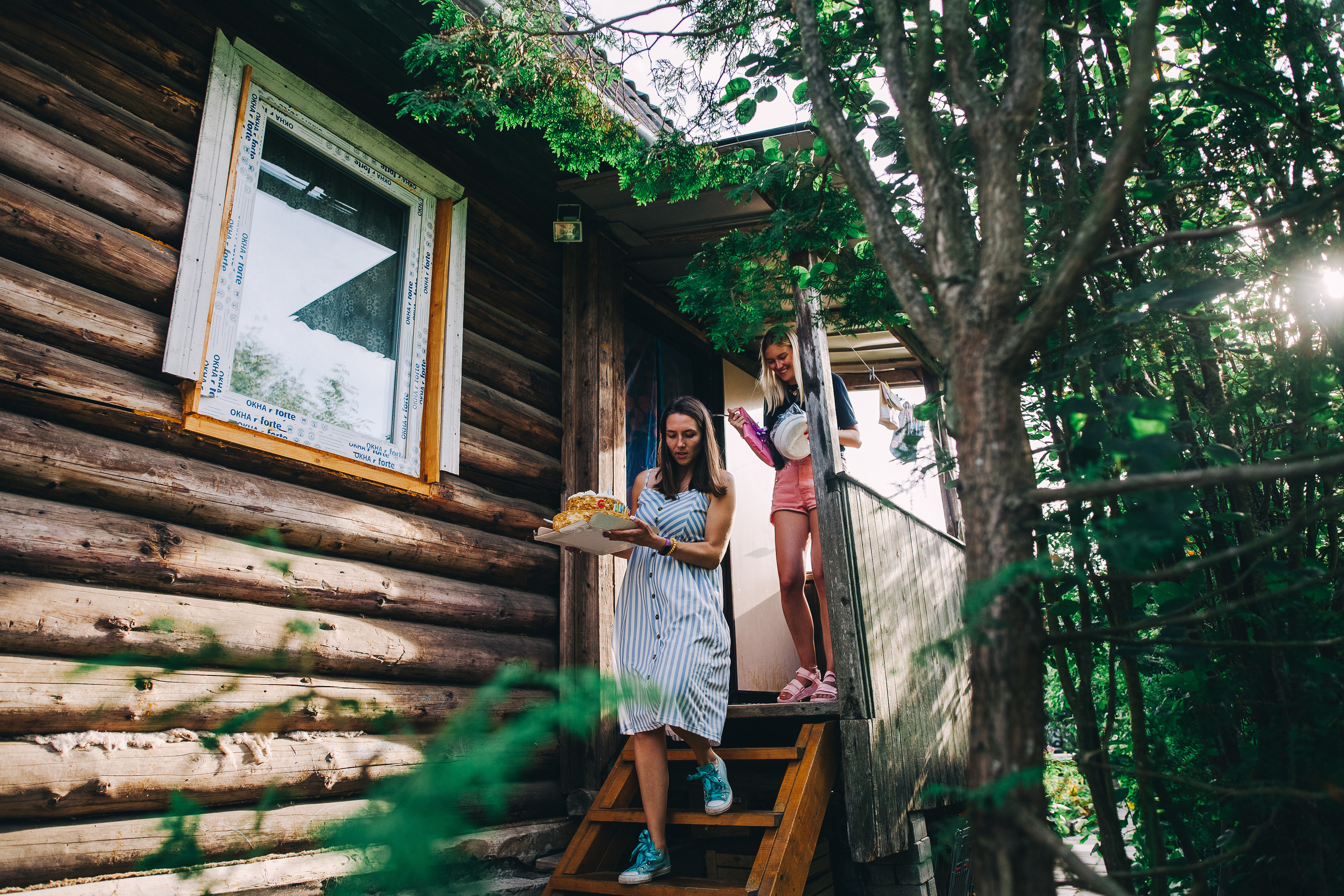 Ульяше 5 лет. Дачный деньрожденский день. Семейный фотограф, фотограф родов, репортажей фотограф в Санкт-Петербу