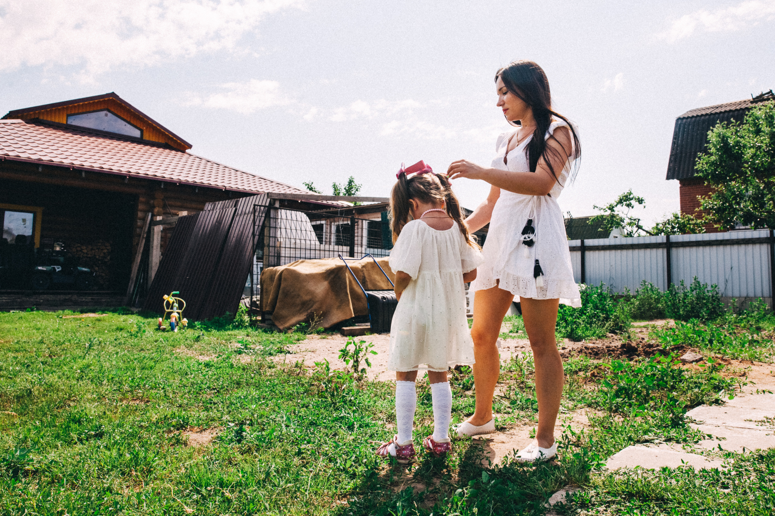 Есении 5 лет. ДР на даче. Семейный фотограф, фотограф родов, репортажей фотограф в Санкт-Петербу