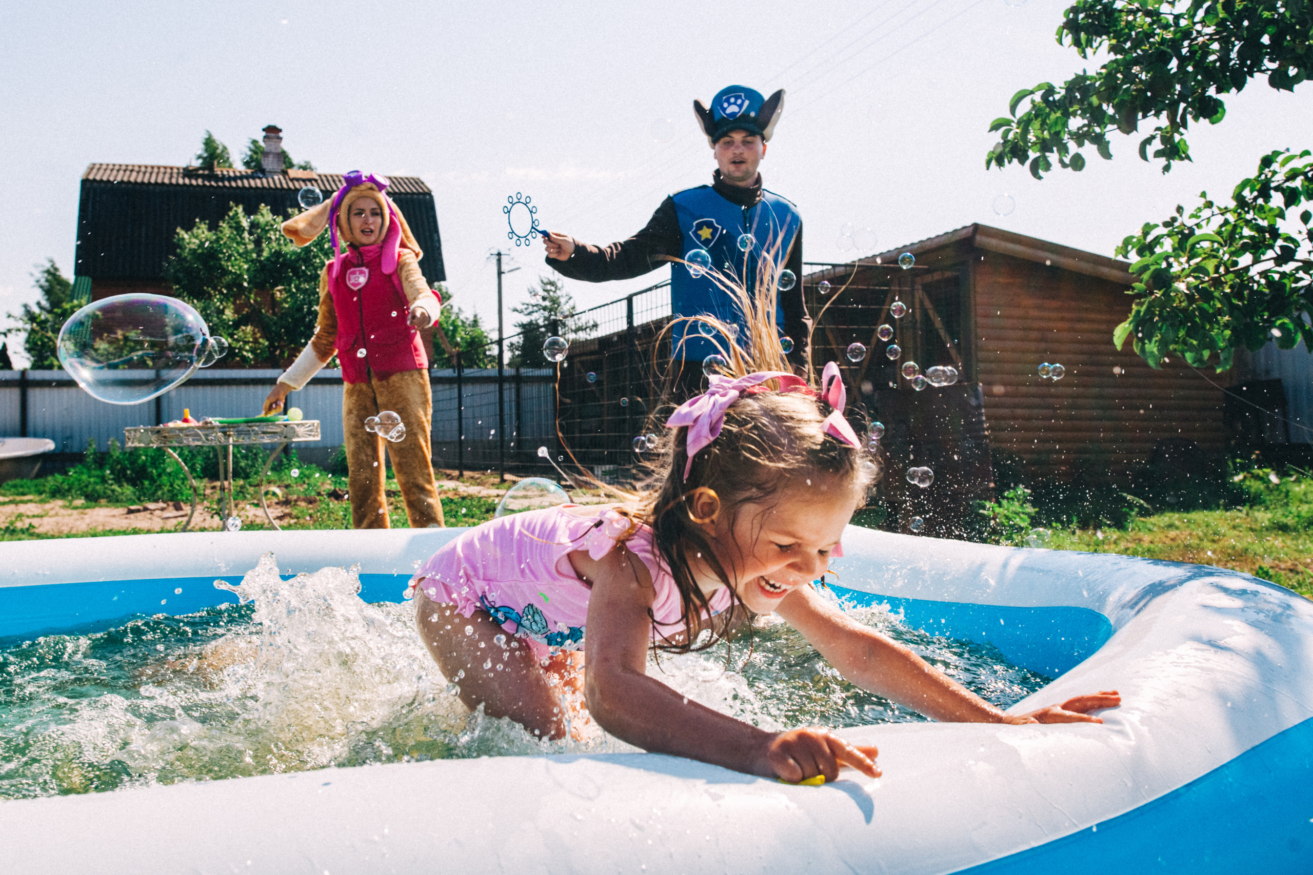 Есении 5 лет. ДР на даче. Семейный фотограф, фотограф родов, репортажей фотограф в Санкт-Петербу