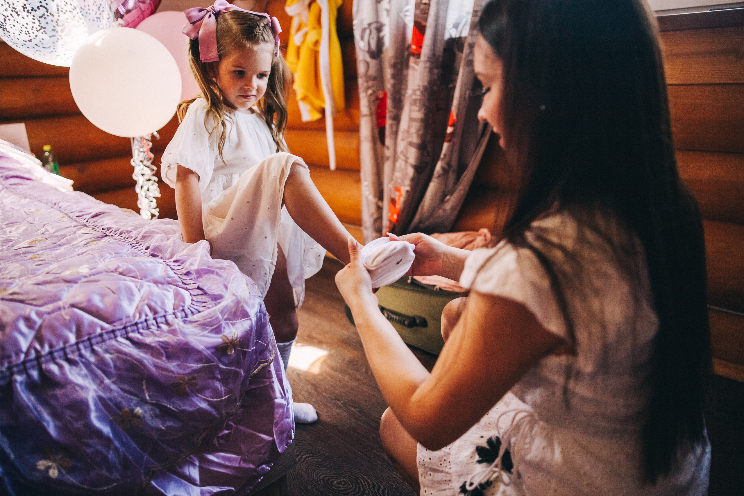 Есении 5 лет. ДР на даче. Семейный фотограф, фотограф родов, репортажей фотограф в Санкт-Петербу