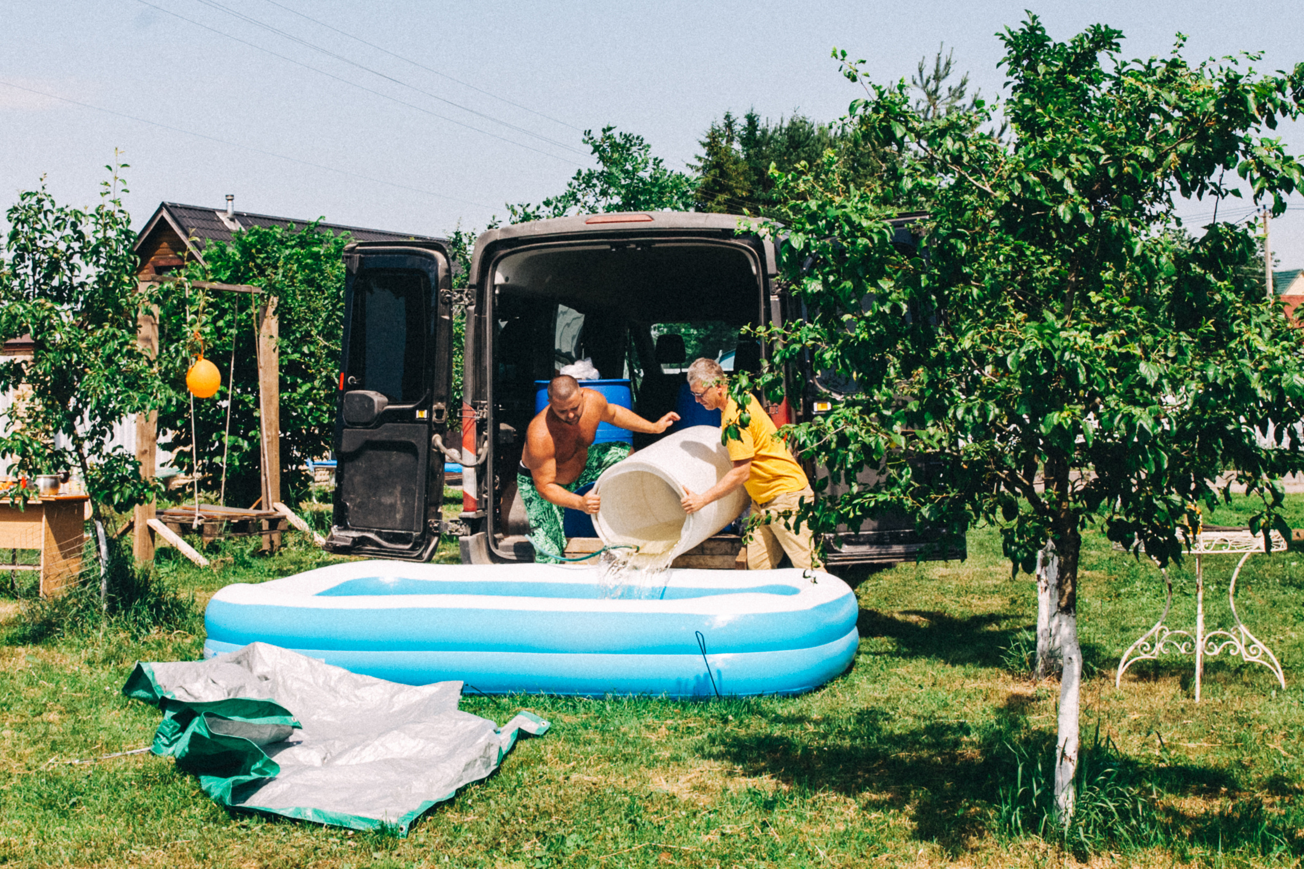 Есении 5 лет. ДР на даче. Семейный фотограф, фотограф родов, репортажей фотограф в Санкт-Петербу