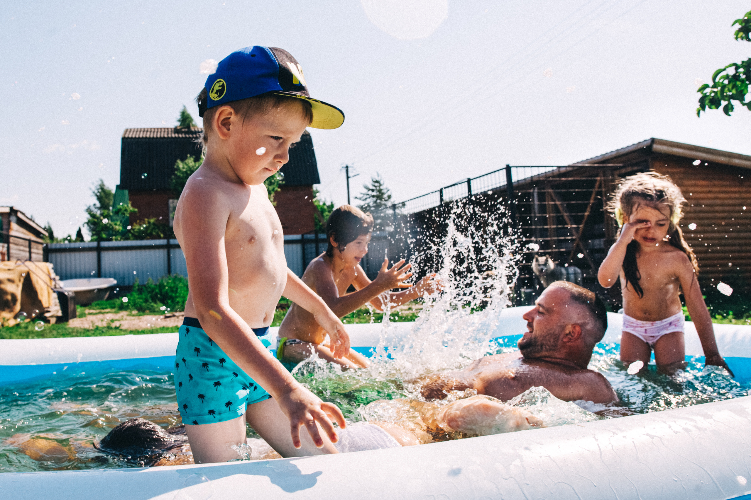 Есении 5 лет. ДР на даче. Семейный фотограф, фотограф родов, репортажей фотограф в Санкт-Петербу