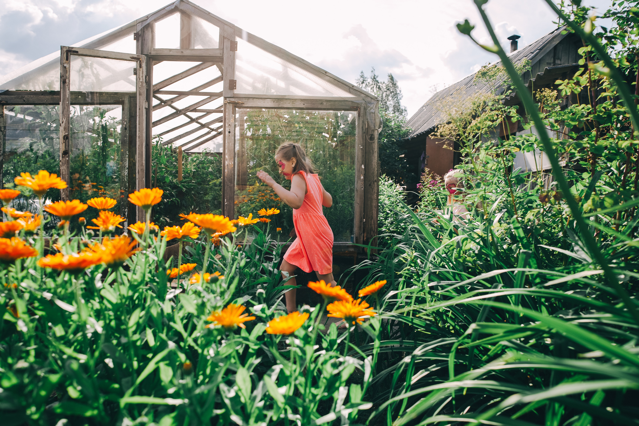 Ульяше 5 лет. Дачный деньрожденский день. Семейный фотограф, фотограф родов, репортажей фотограф в Санкт-Петербу