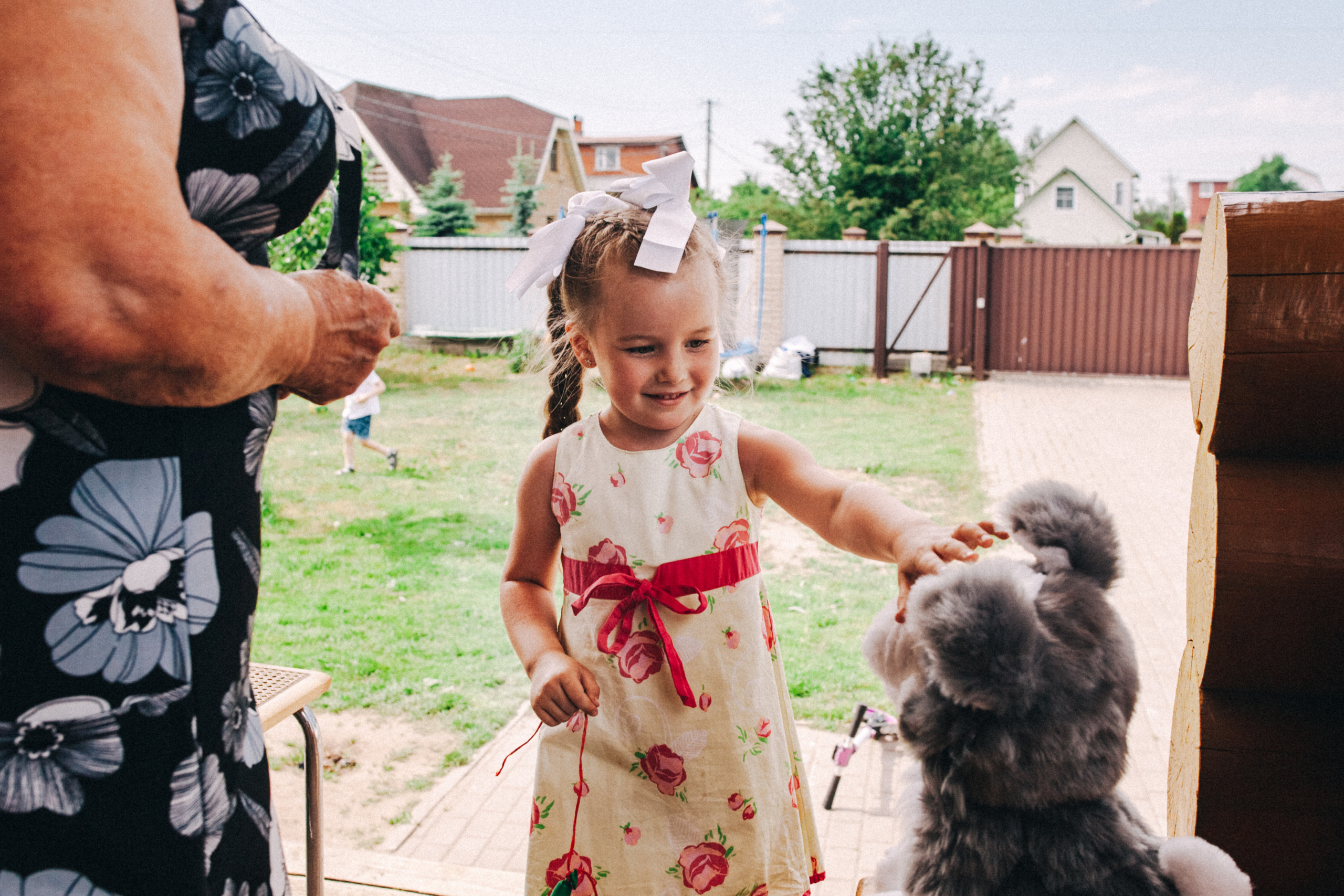 Есении 5 лет. ДР на даче. Семейный фотограф, фотограф родов, репортажей фотограф в Санкт-Петербу