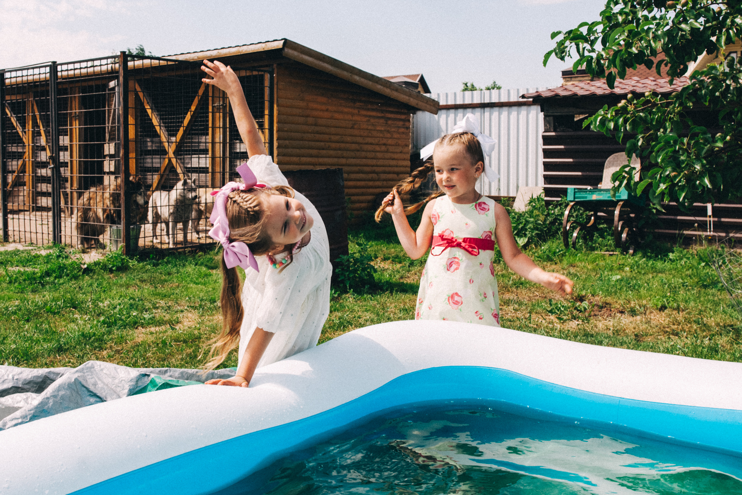 Есении 5 лет. ДР на даче. Семейный фотограф, фотограф родов, репортажей фотограф в Санкт-Петербу