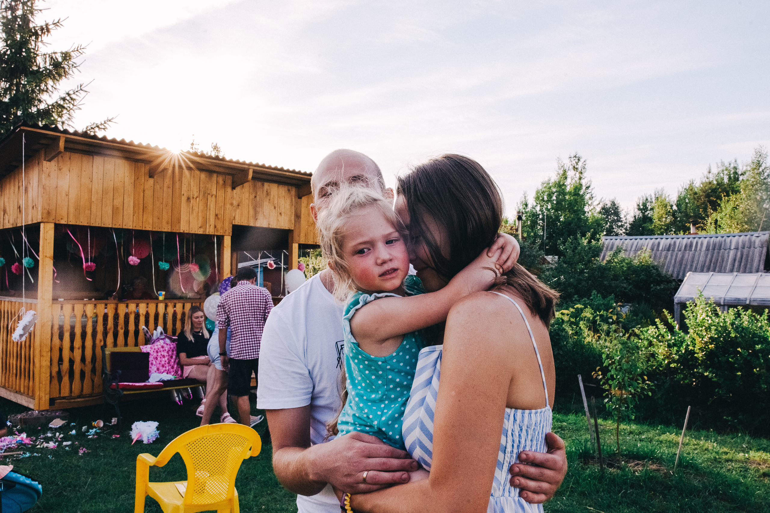 Ульяше 5 лет. Дачный деньрожденский день. Семейный фотограф, фотограф родов, репортажей фотограф в Санкт-Петербу