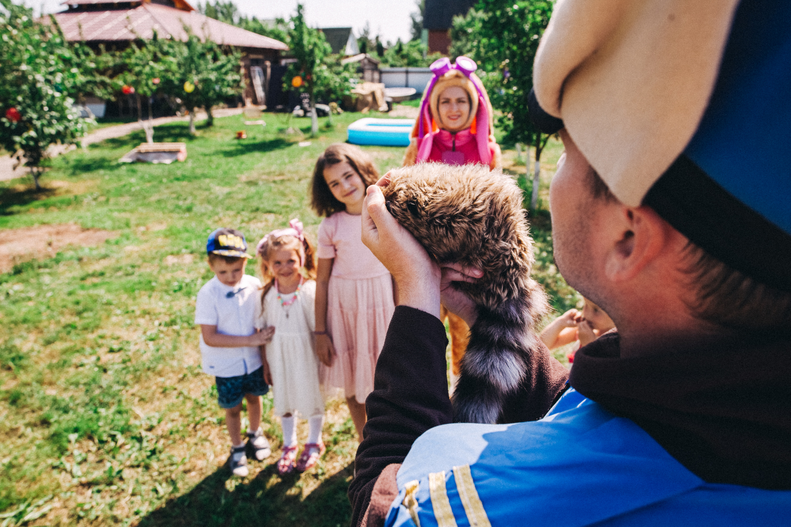 Есении 5 лет. ДР на даче. Семейный фотограф, фотограф родов, репортажей фотограф в Санкт-Петербу