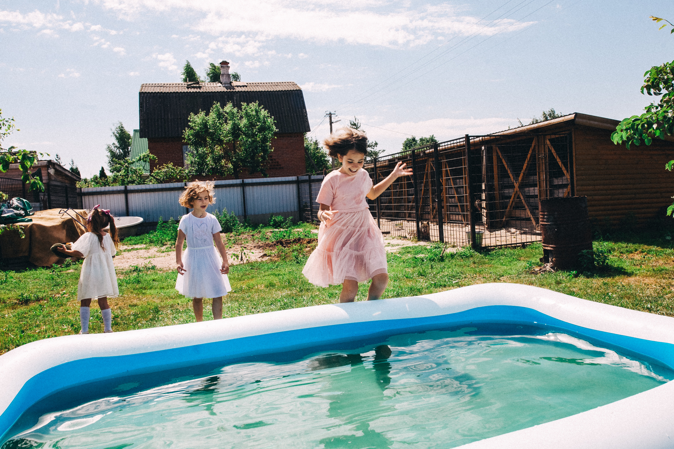 Есении 5 лет. ДР на даче. Семейный фотограф, фотограф родов, репортажей фотограф в Санкт-Петербу