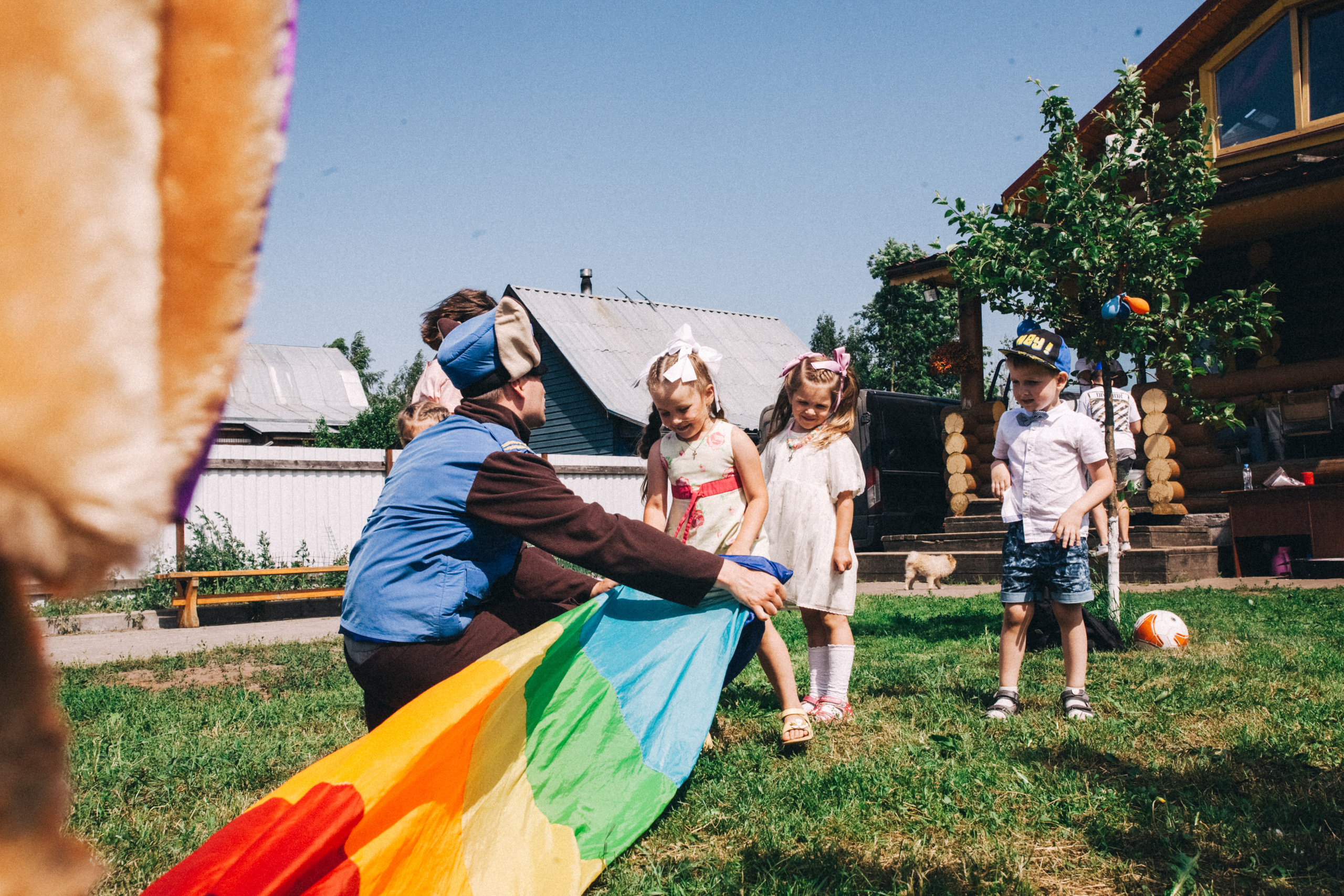 Есении 5 лет. ДР на даче. Семейный фотограф, фотограф родов, репортажей фотограф в Санкт-Петербу