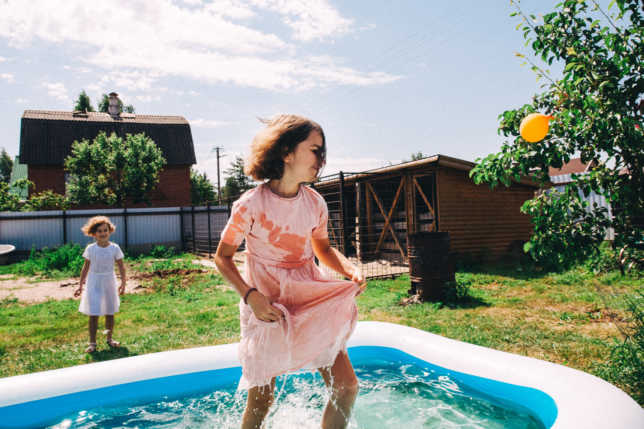 Есении 5 лет. ДР на даче. Семейный фотограф, фотограф родов, репортажей фотограф в Санкт-Петербу